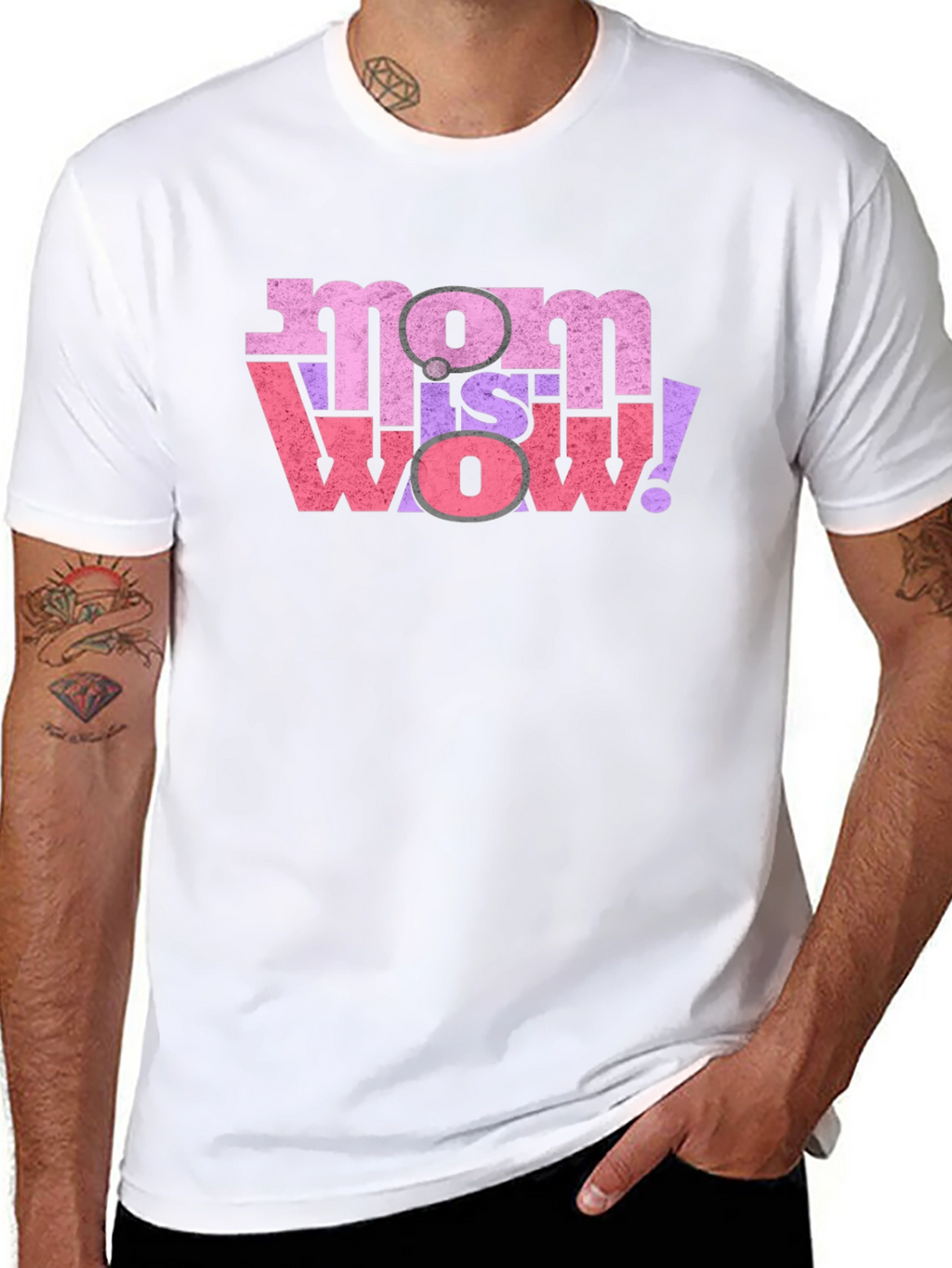 Mom is Wow! Graphic T-Shirt
