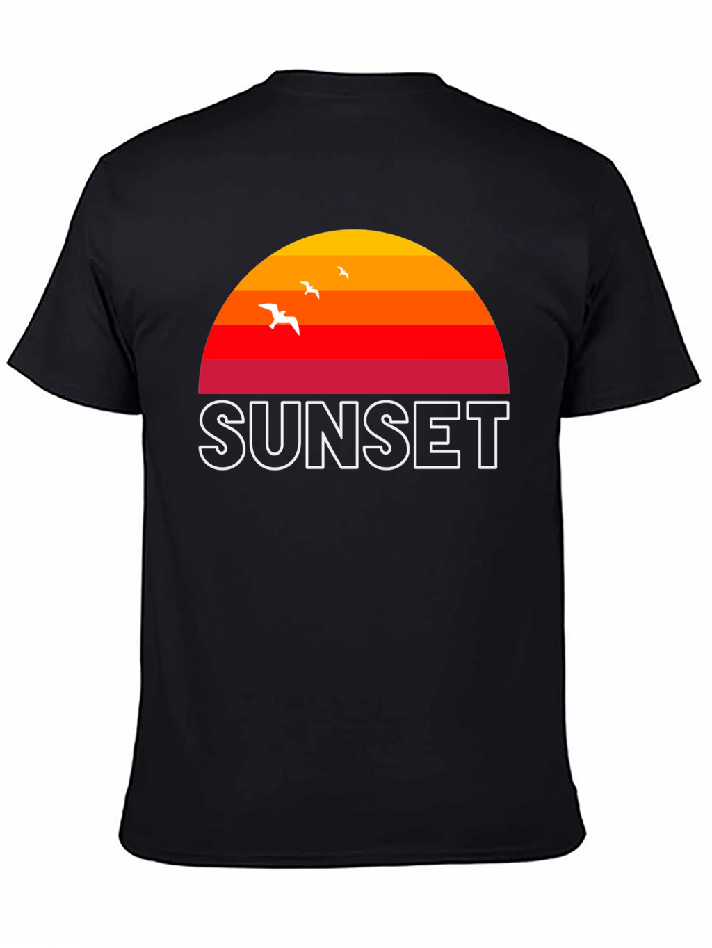 Sunset Graphic T-Shirt - Retro Style Tee