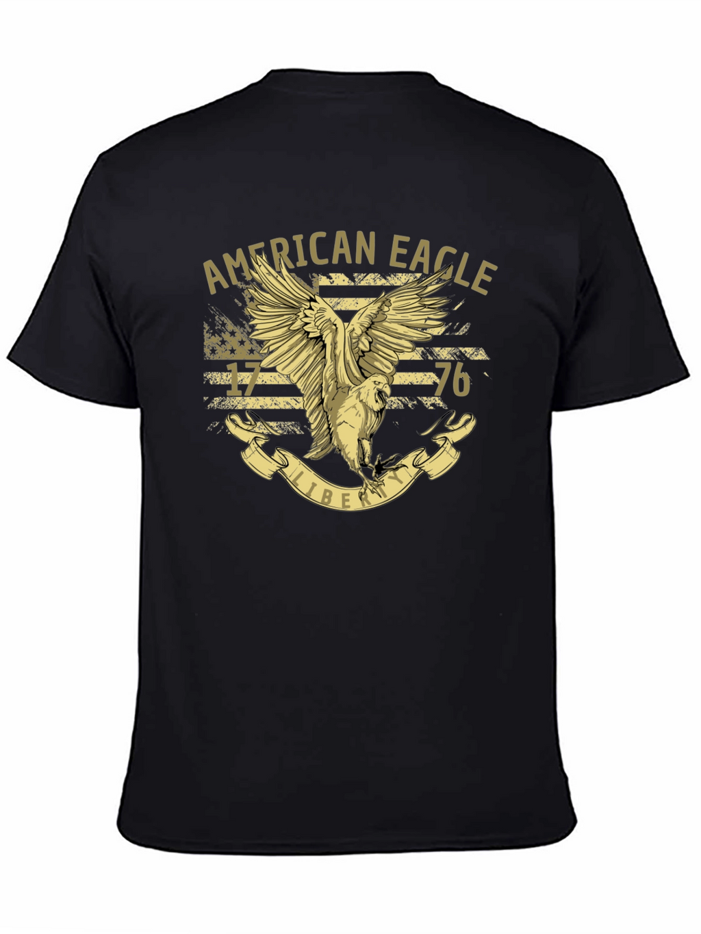 American Eagle Liberty T-Shirt - Patriotic USA Design