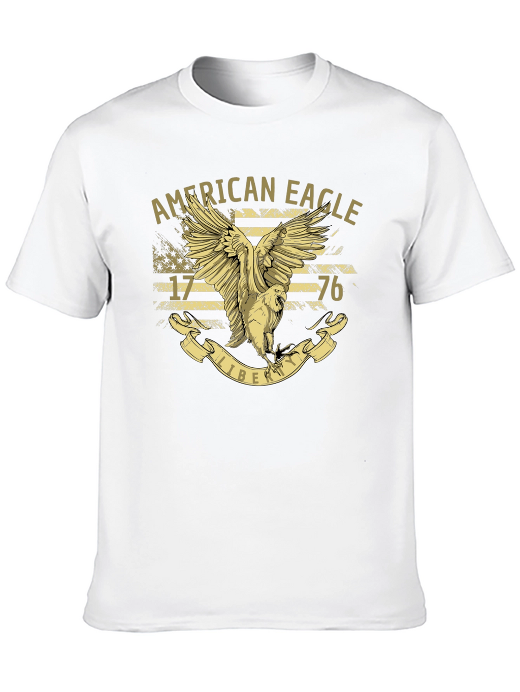 American Eagle Liberty T-Shirt - Patriotic USA Design
