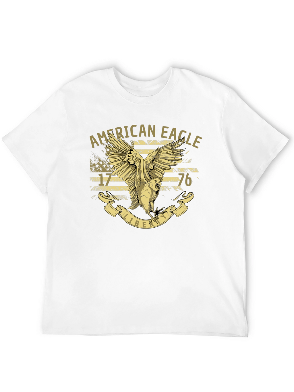 American Eagle Liberty T-Shirt - Patriotic USA Design