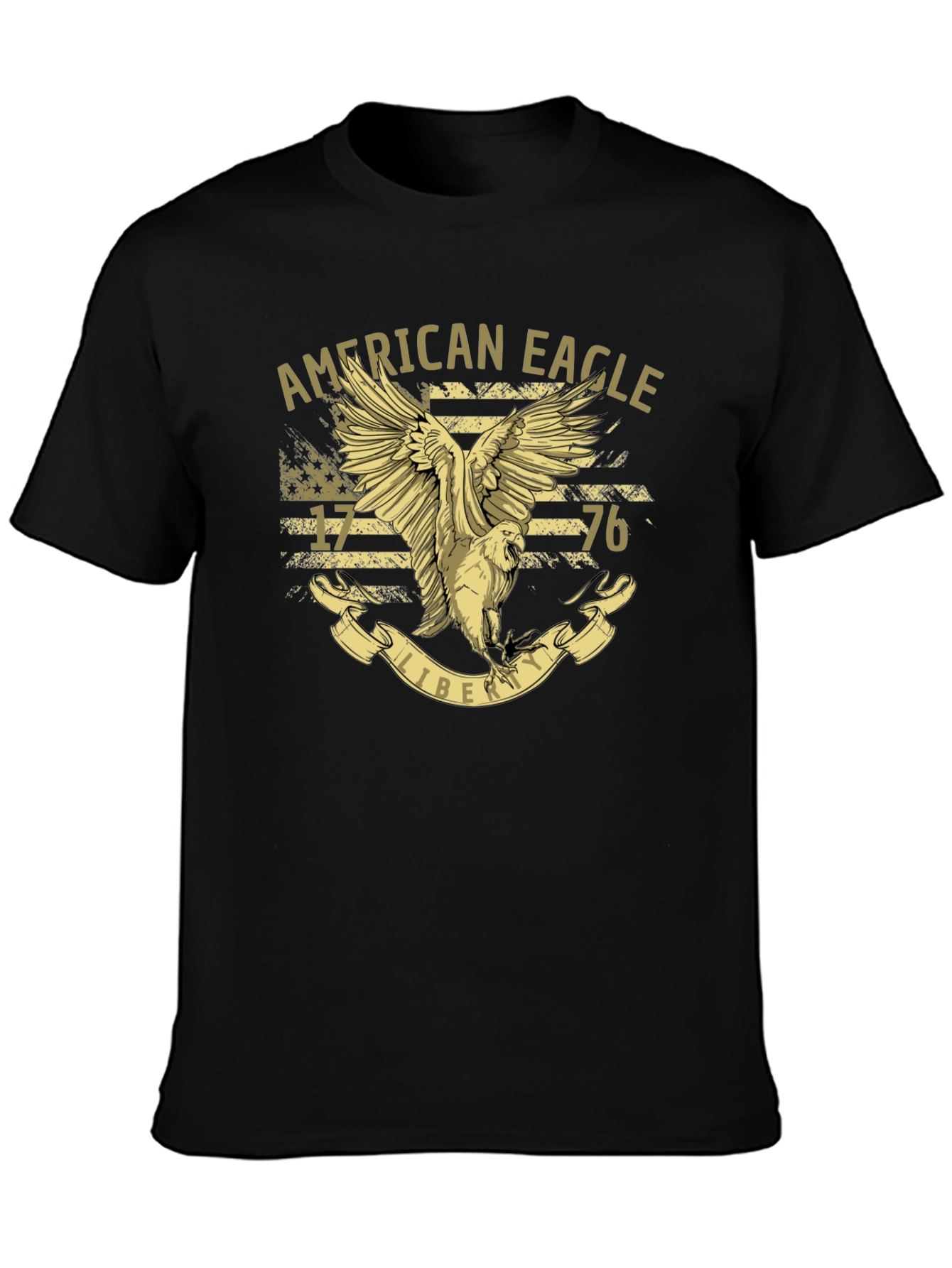 American Eagle Liberty T-Shirt - Patriotic USA Design
