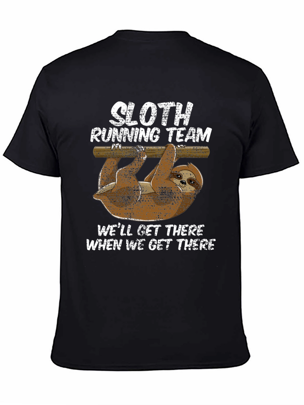 Sloth Running Team Graphic T-Shirt