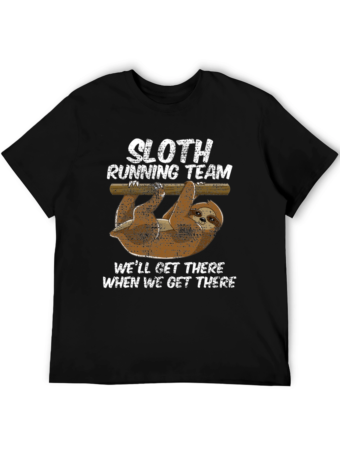 Sloth Running Team Graphic T-Shirt