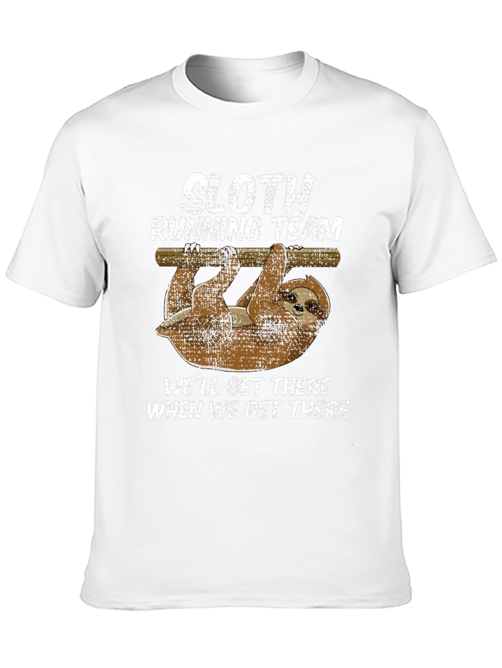 Sloth Running Team Graphic T-Shirt