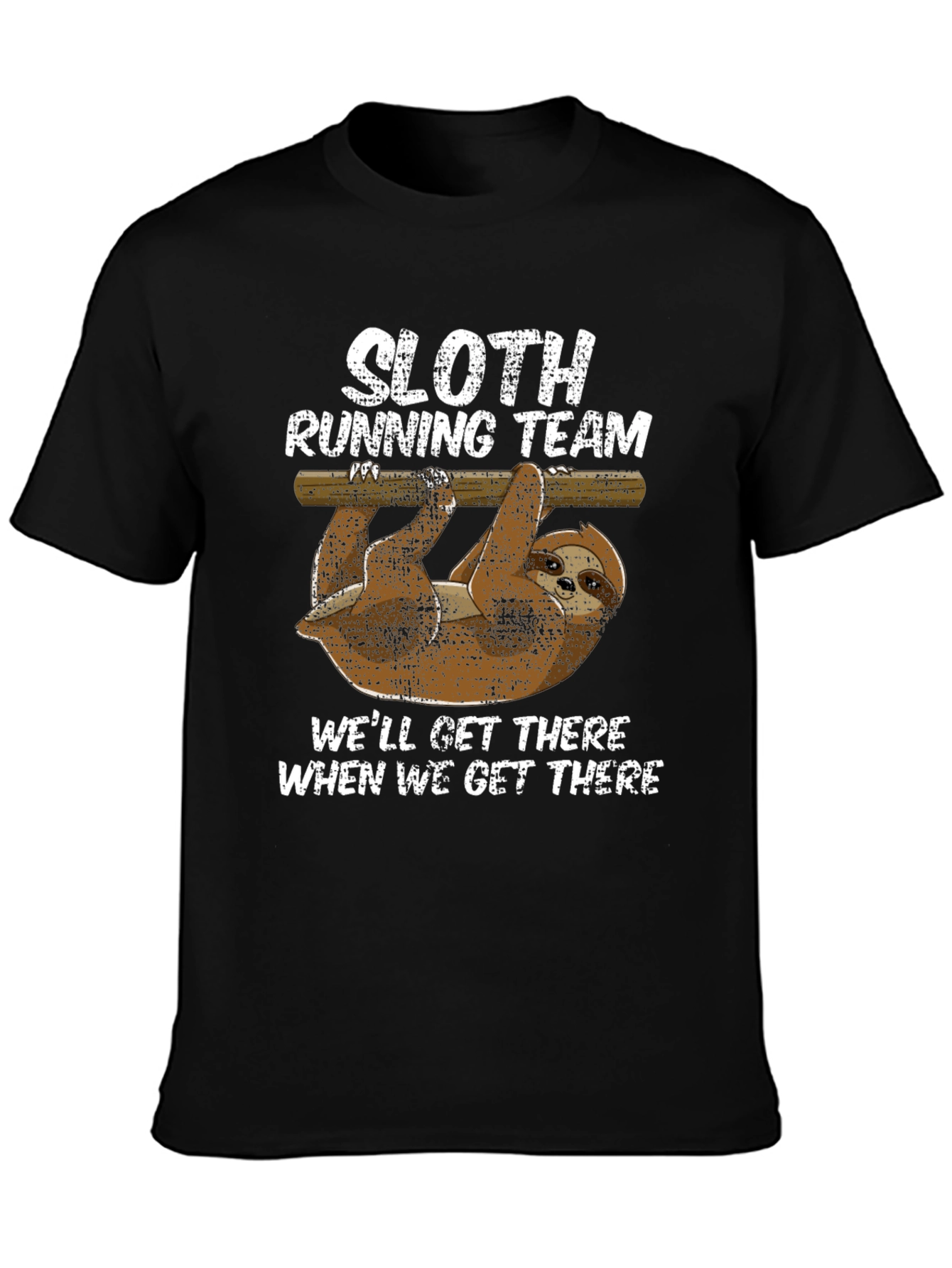Sloth Running Team Graphic T-Shirt