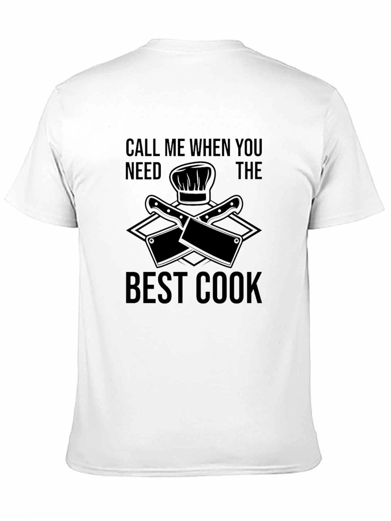 Best Cook Chef T-Shirt Funny Cooking Apparel