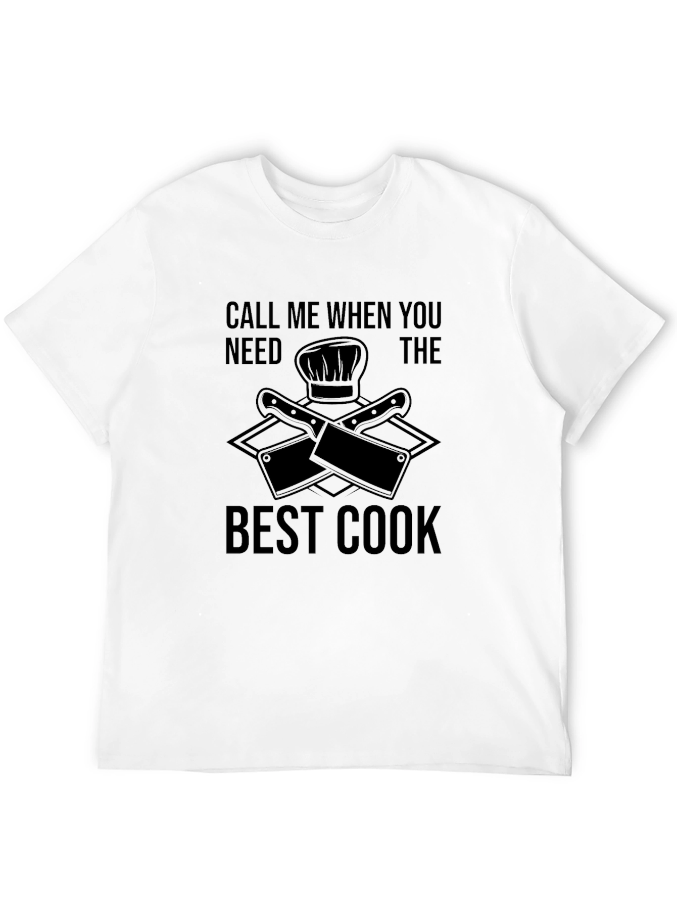 Best Cook Chef T-Shirt Funny Cooking Apparel