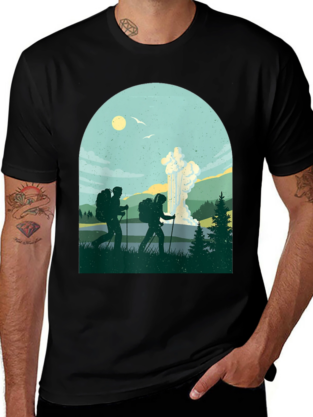 Hiking Adventure Graphic Tee