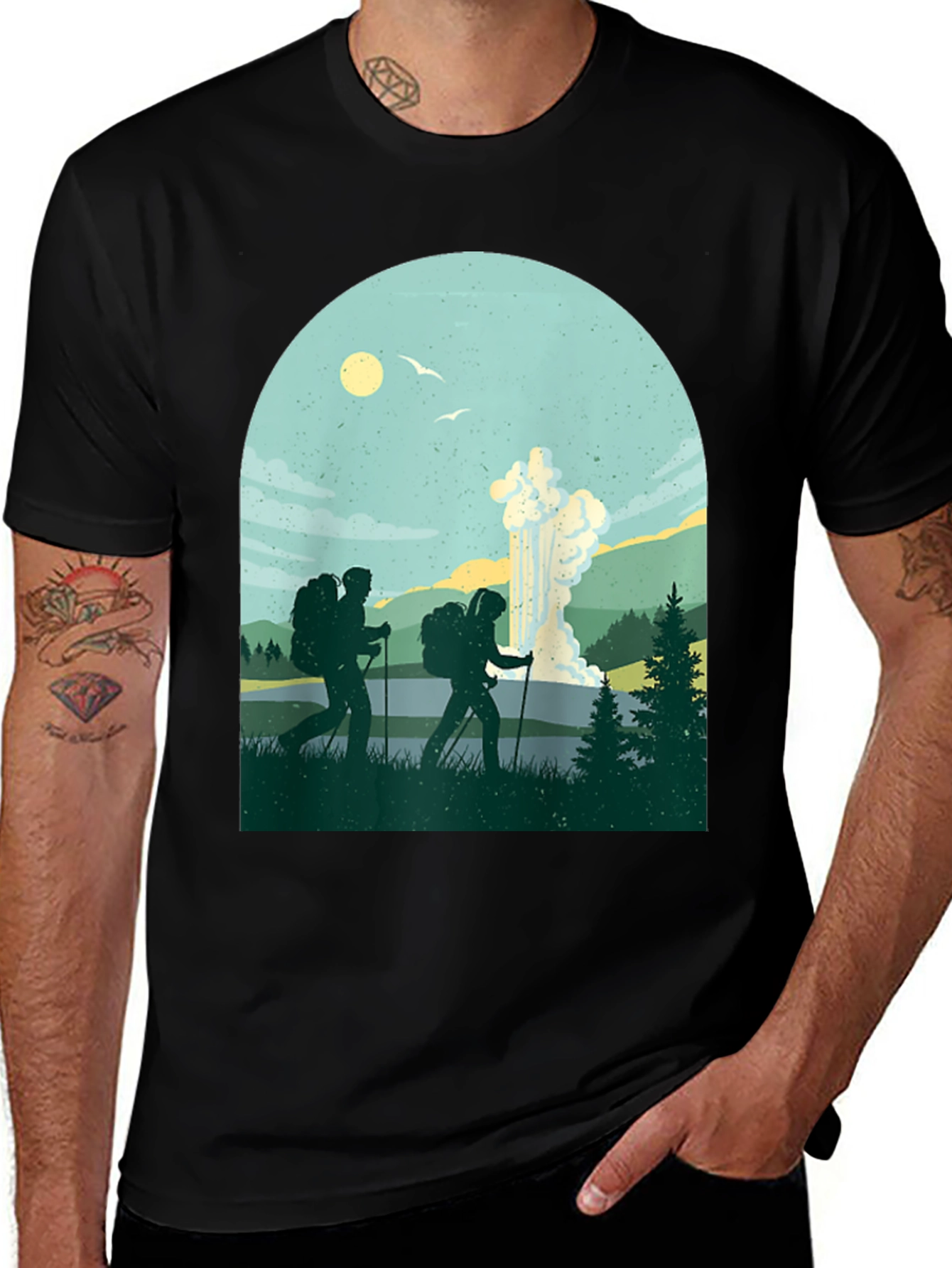 Hiking Adventure Graphic Tee