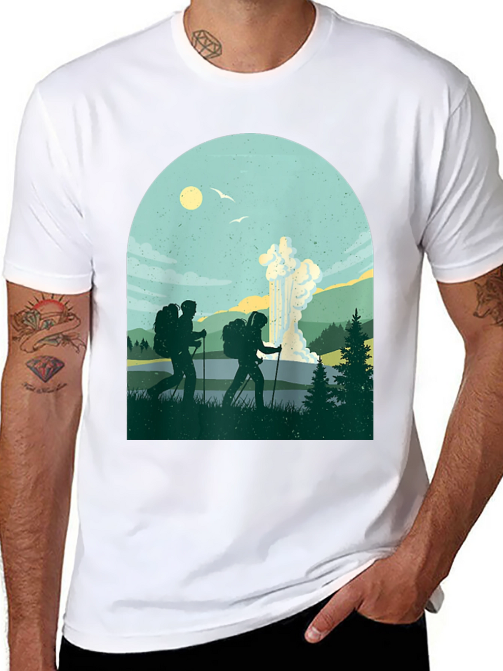 Hiking Adventure Graphic Tee