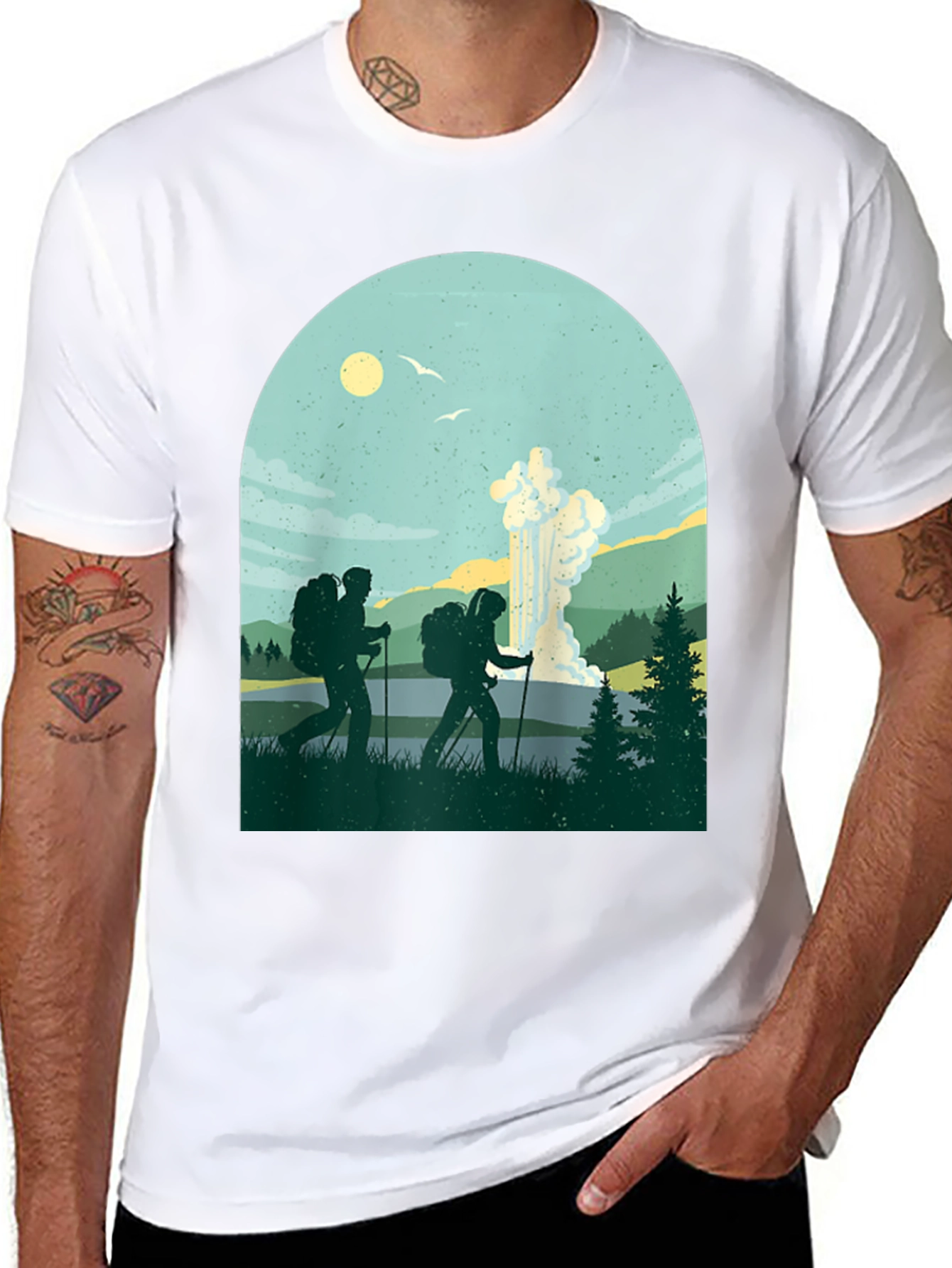 Hiking Adventure Graphic Tee