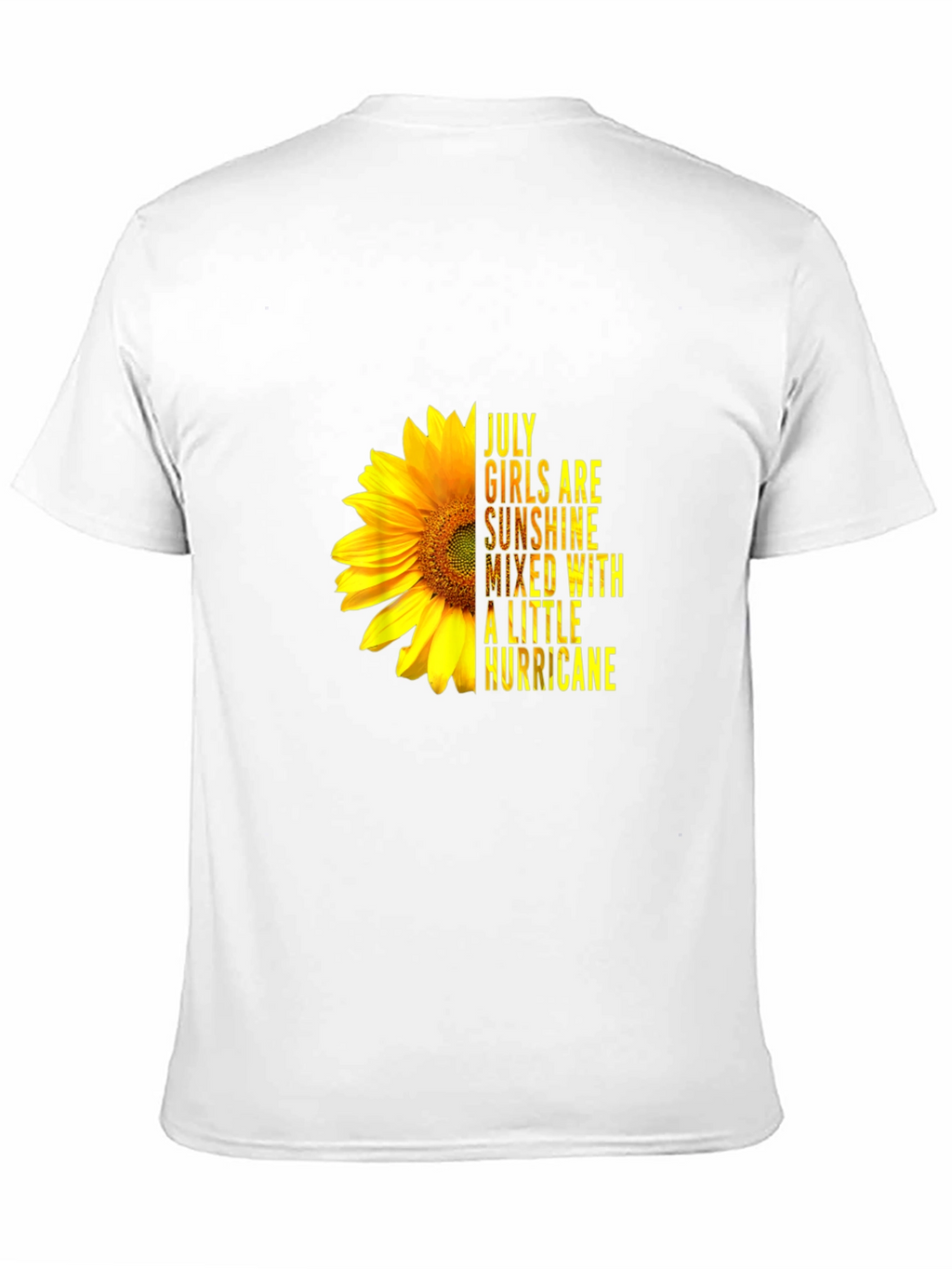 July Girls Sunflower Graphic T-Shirt - Sunshine Hurricane