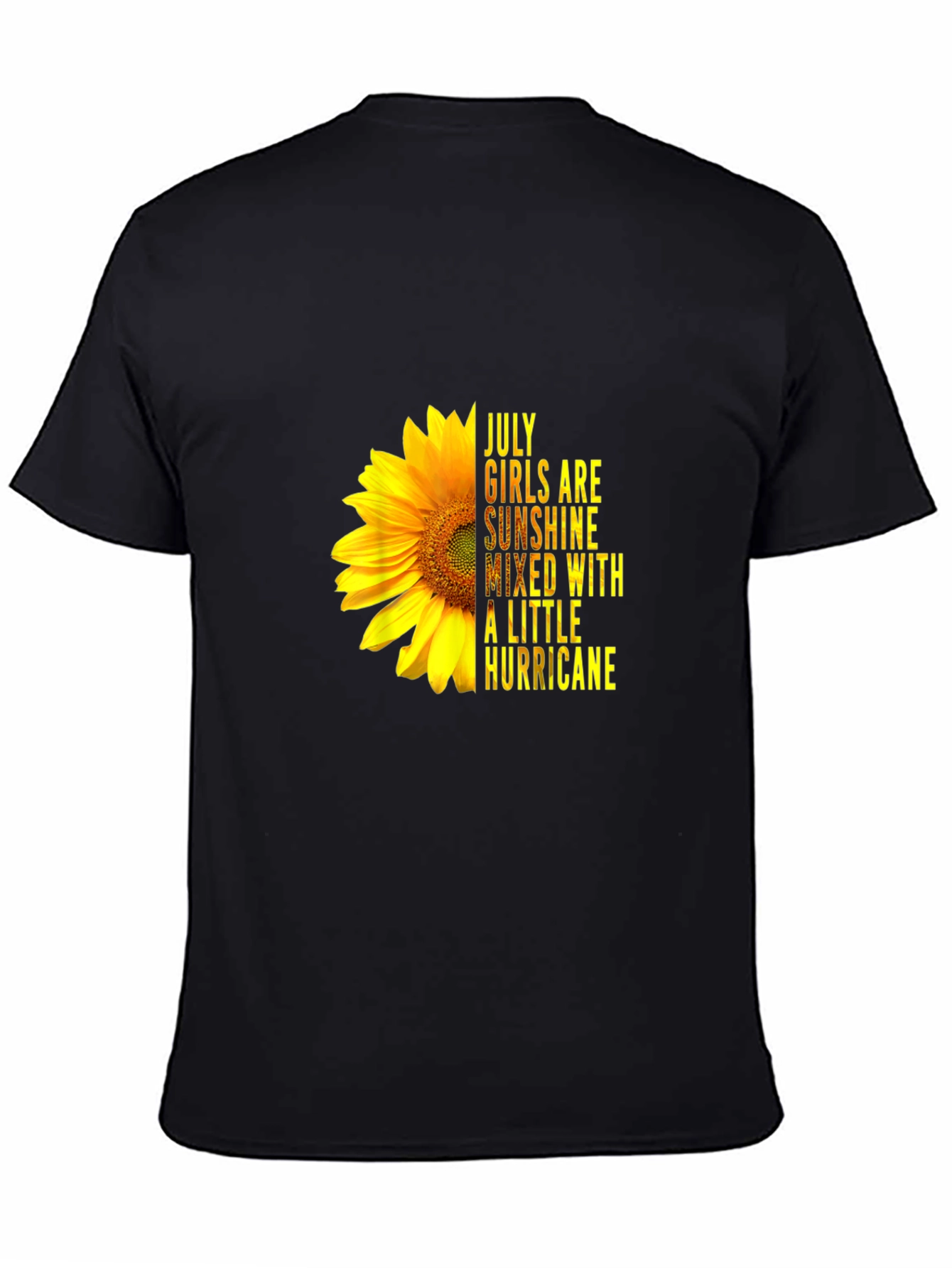 July Girls Sunflower Graphic T-Shirt - Sunshine Hurricane