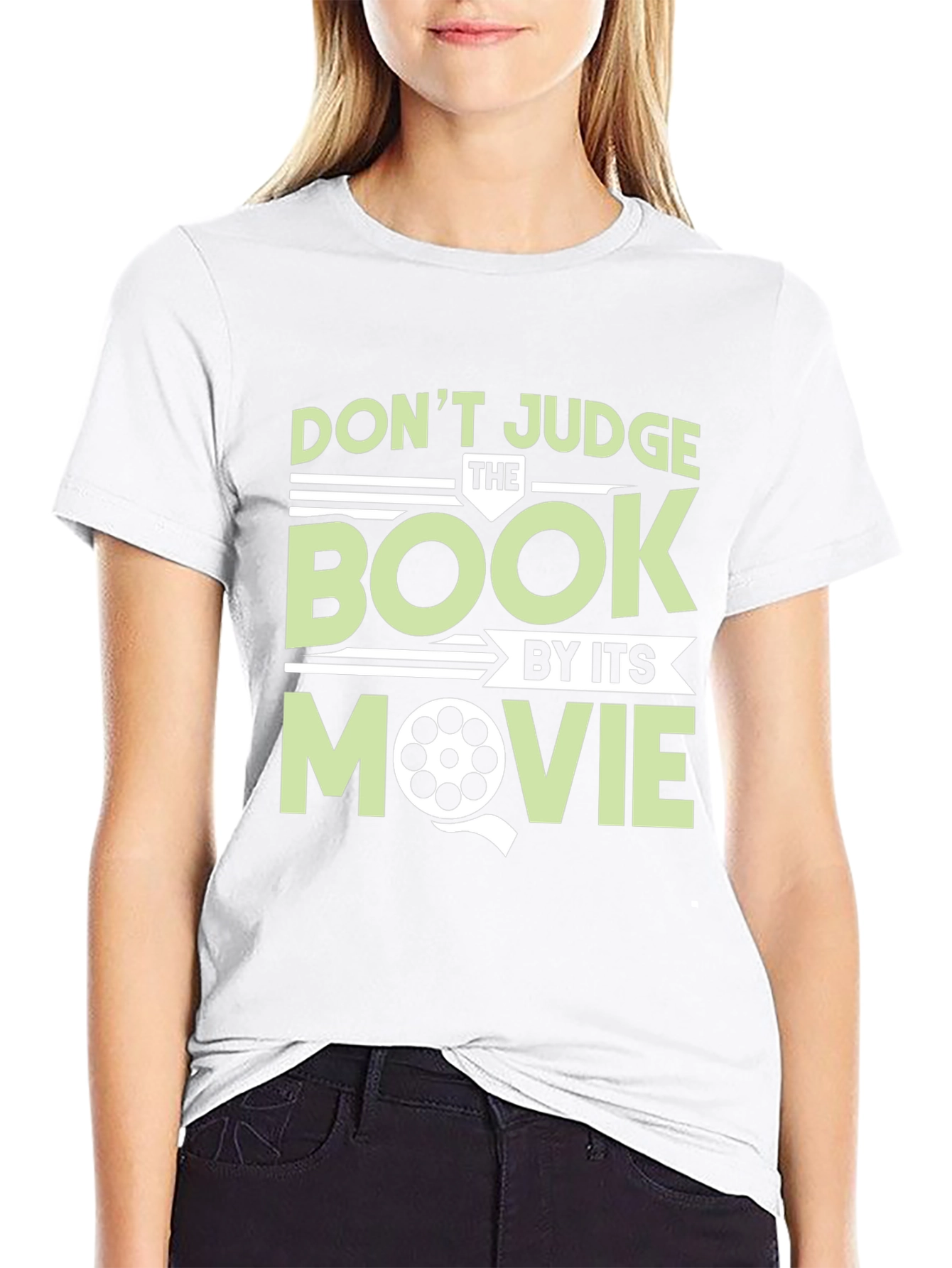 Dont Judge the Book By Its Movie Graphic Tee