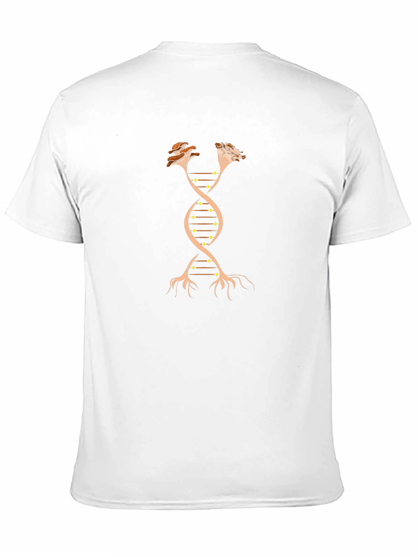 Mushroom DNA Black Graphic Tee