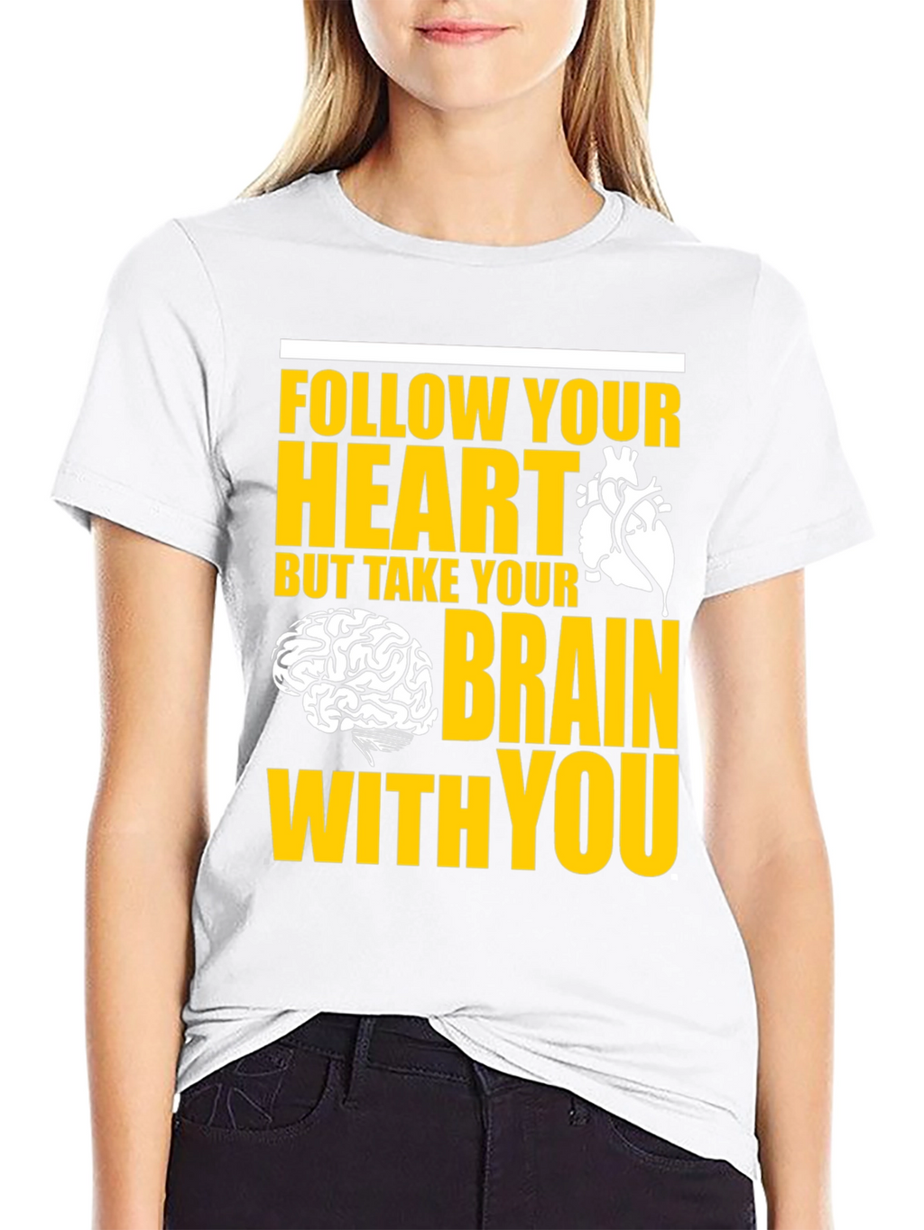Follow Your Heart T-Shirt - Graphic Tee