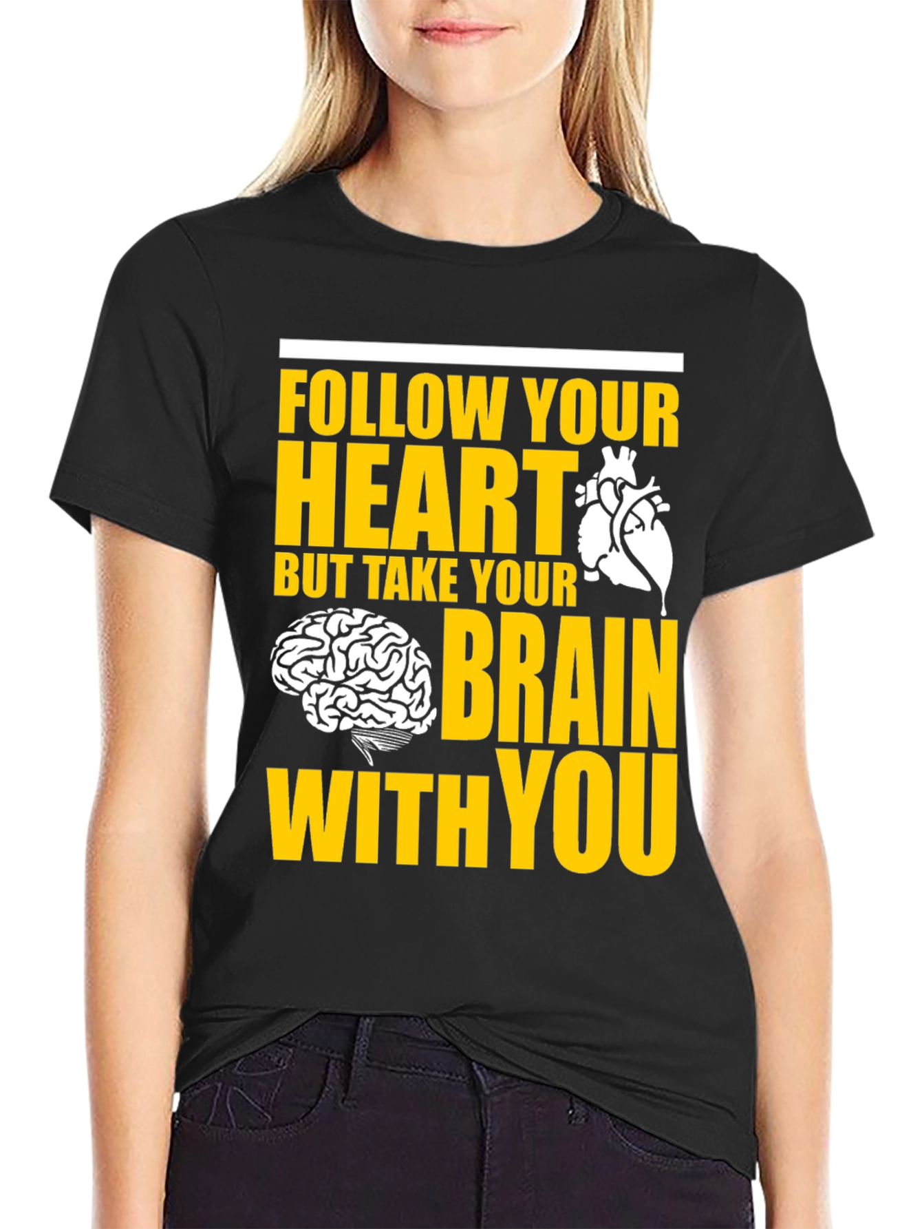 Follow Your Heart T-Shirt - Graphic Tee