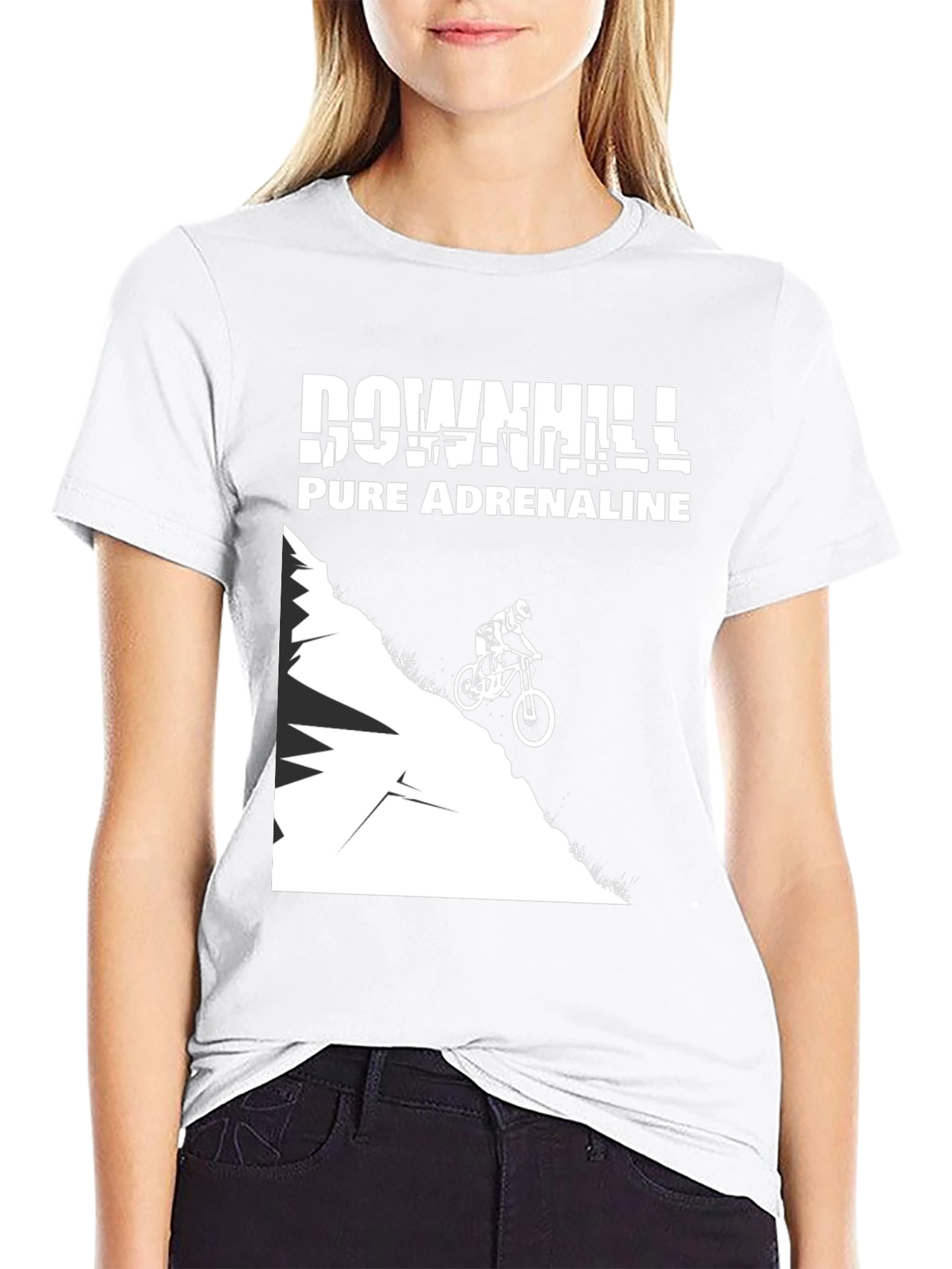 Downhill Pure Adrenaline Graphic Tee