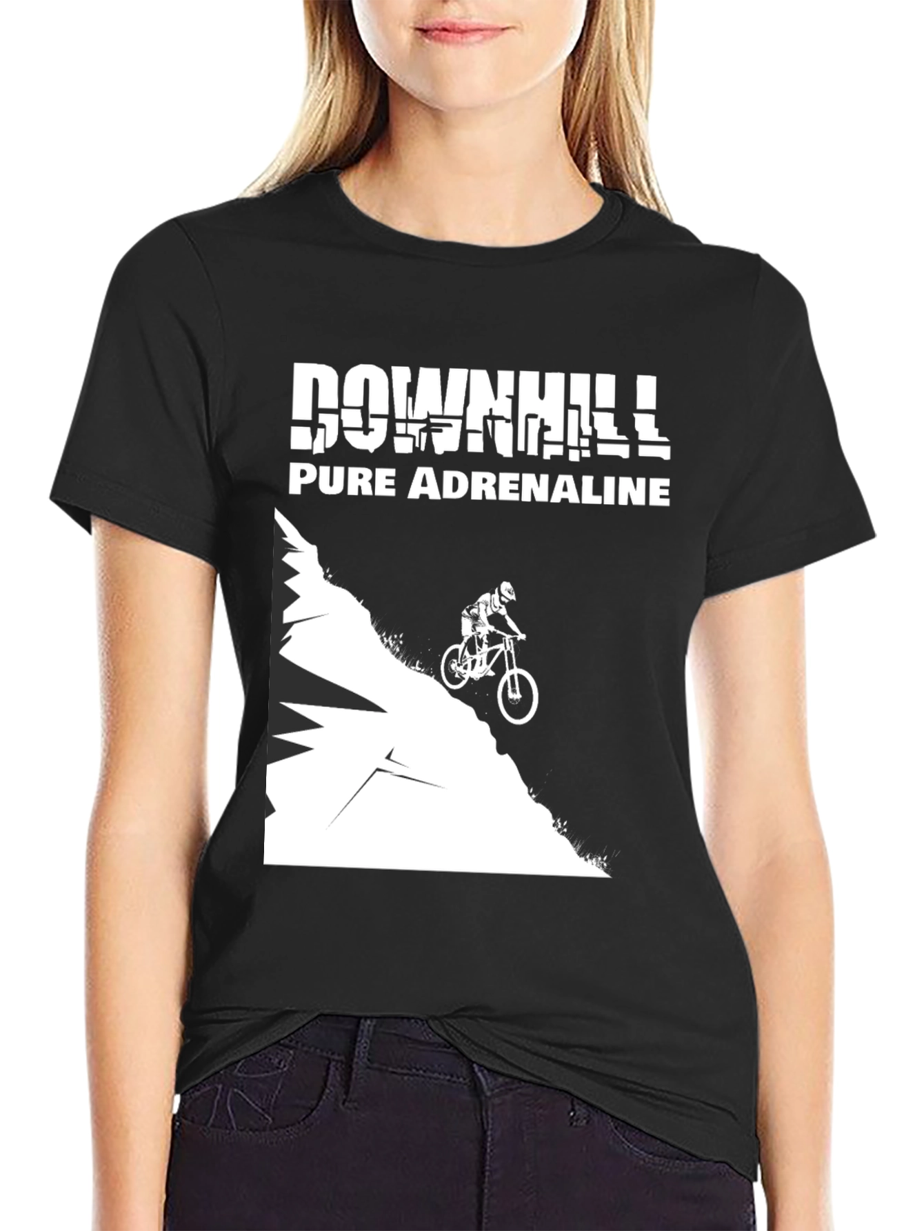 Downhill Pure Adrenaline Graphic Tee