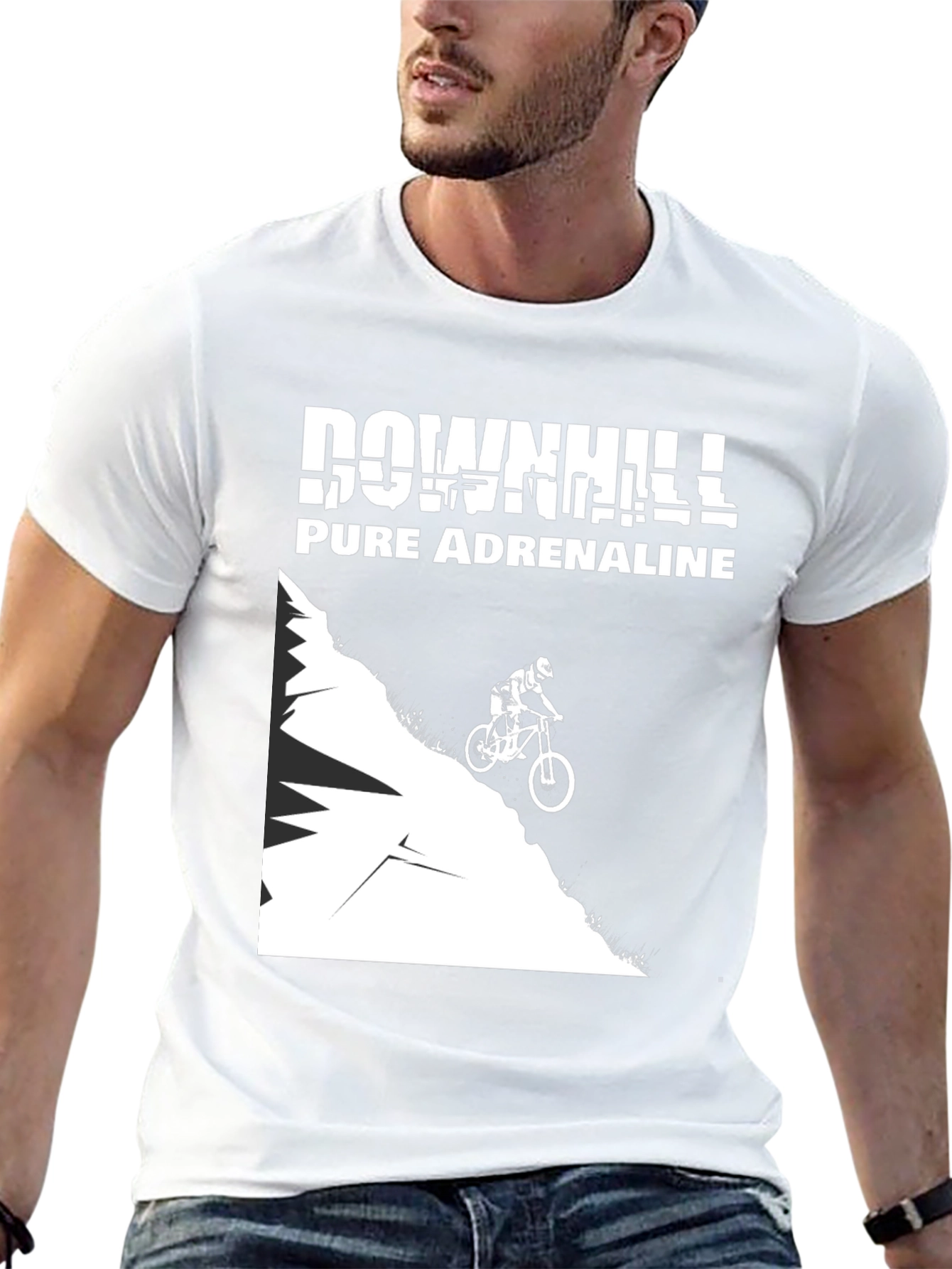 Downhill Pure Adrenaline Graphic Tee