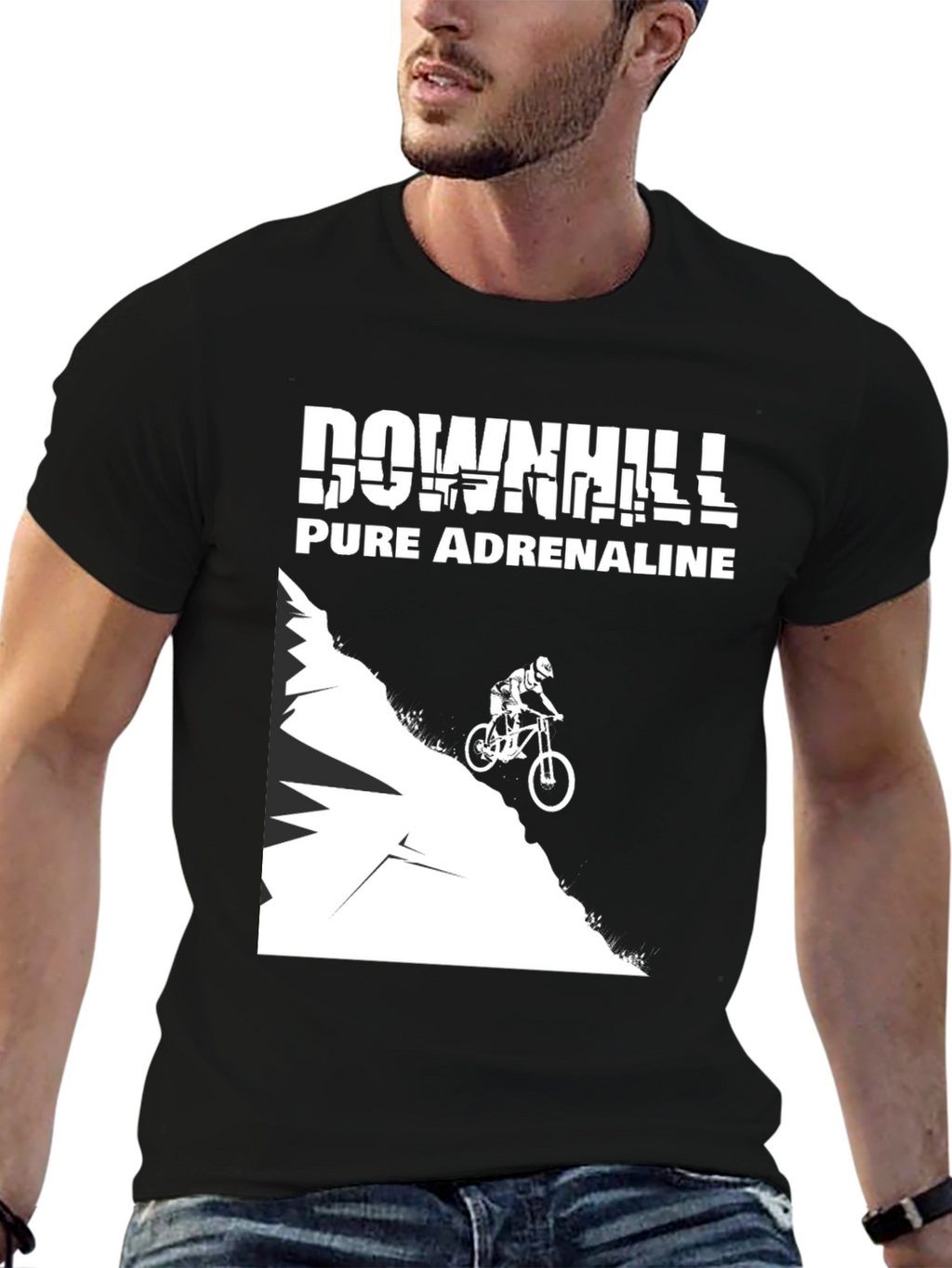 Downhill Pure Adrenaline Graphic Tee
