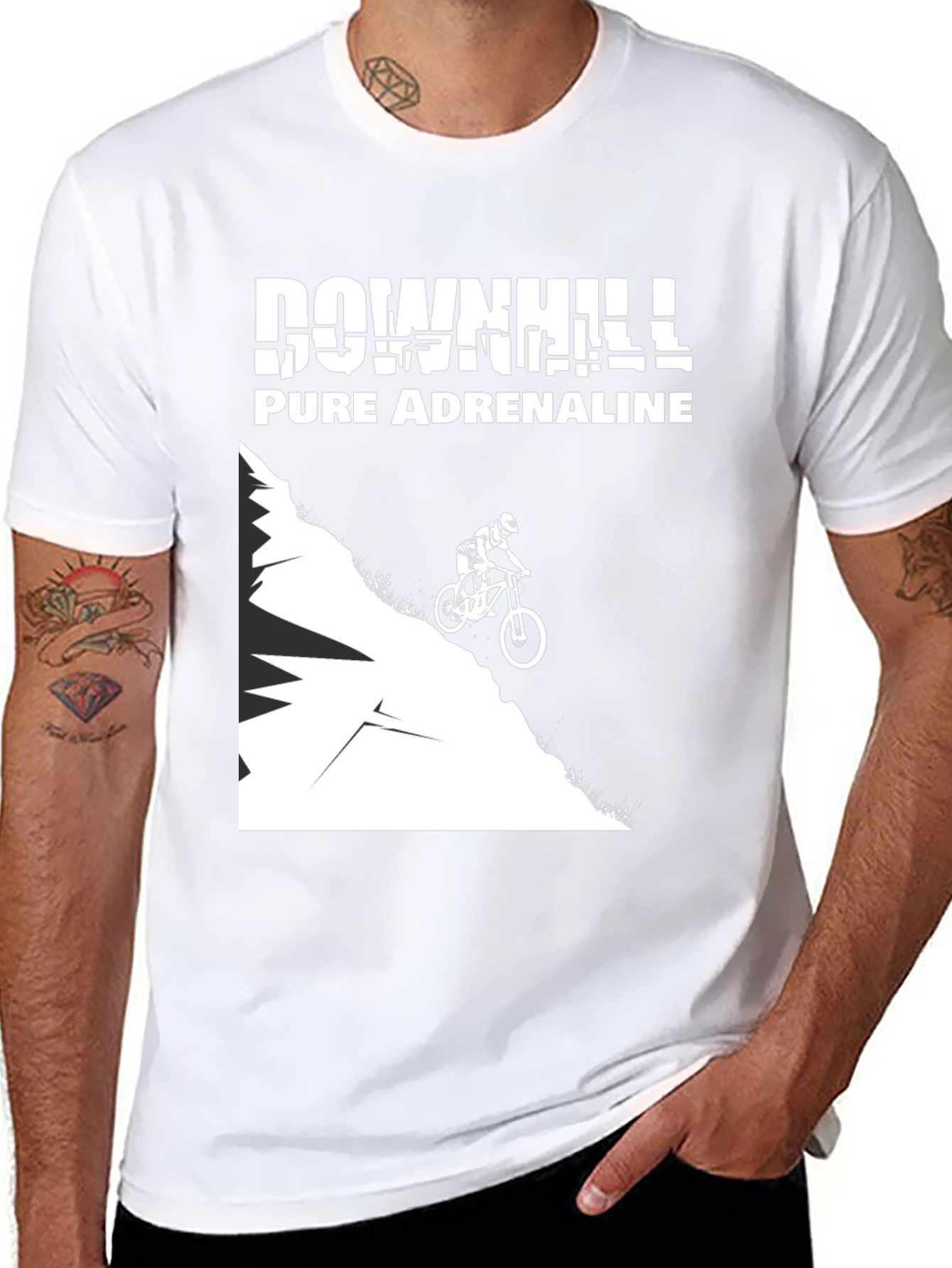 Downhill Pure Adrenaline Graphic Tee