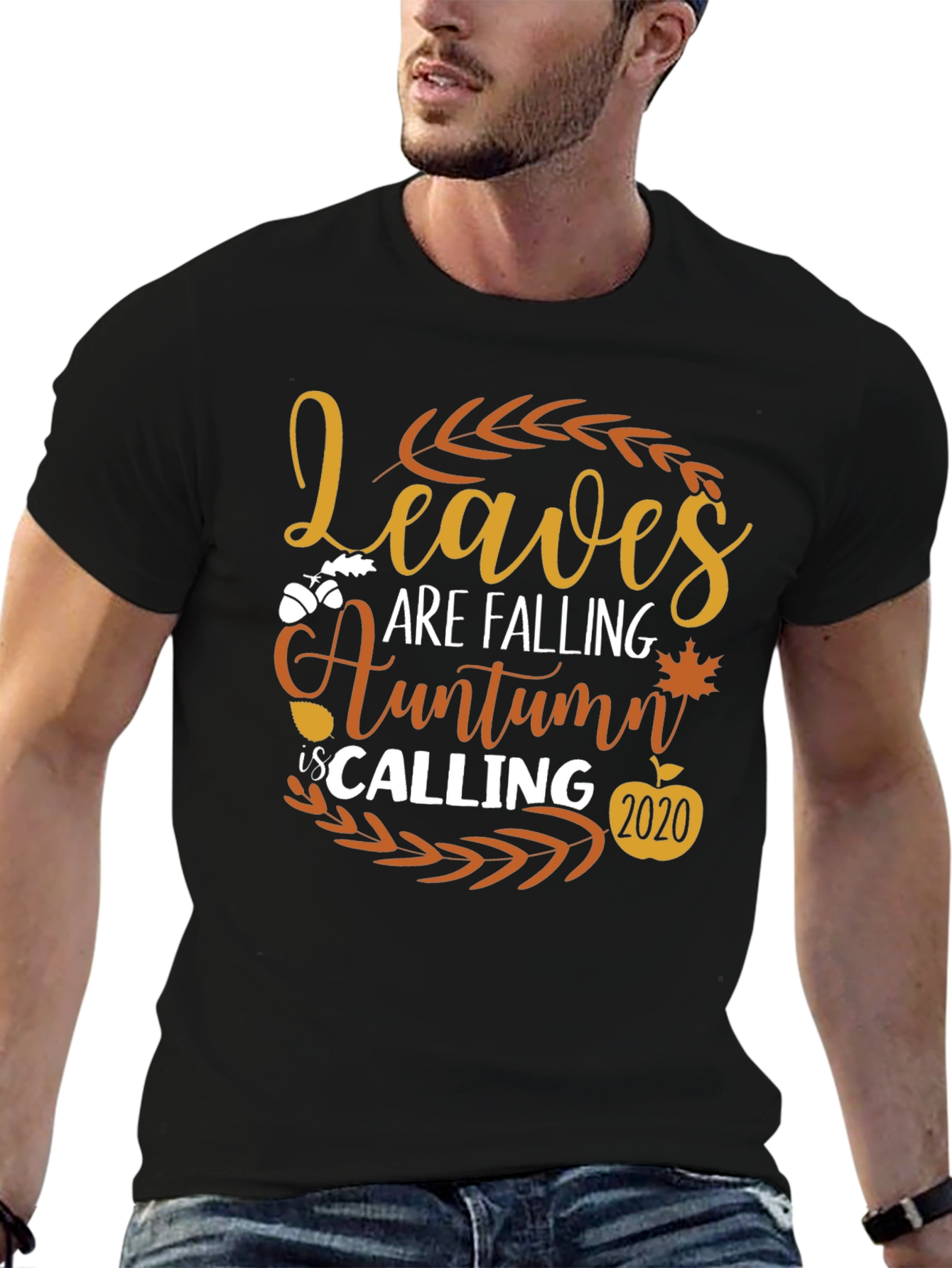 Autumn Leaves T-Shirt - Fall Season Apparel