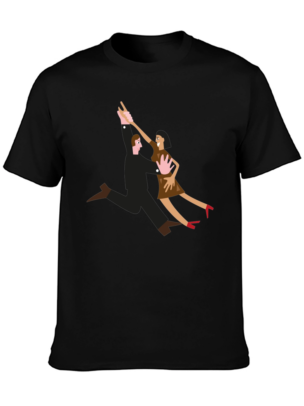 Dancing Couple Graphic T-Shirt
