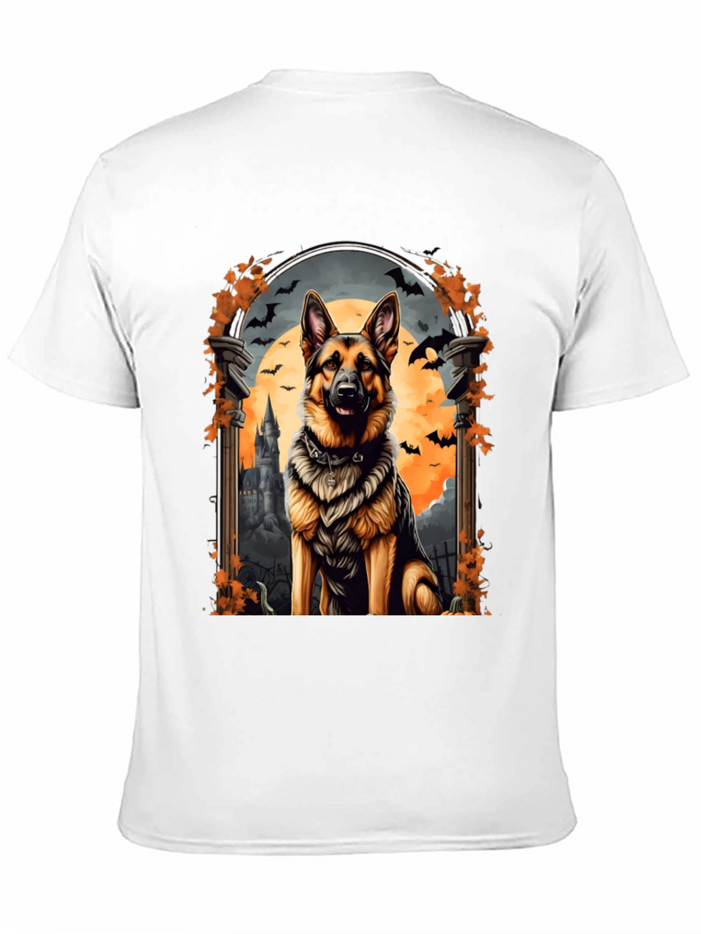 Halloween German Shepherd Dog T-Shirt