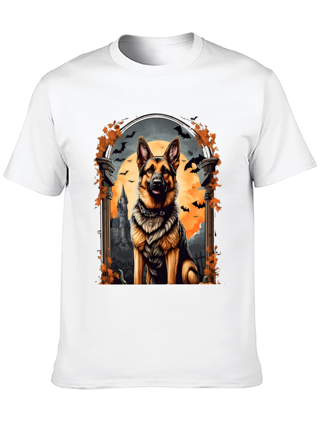 Halloween German Shepherd Dog T-Shirt