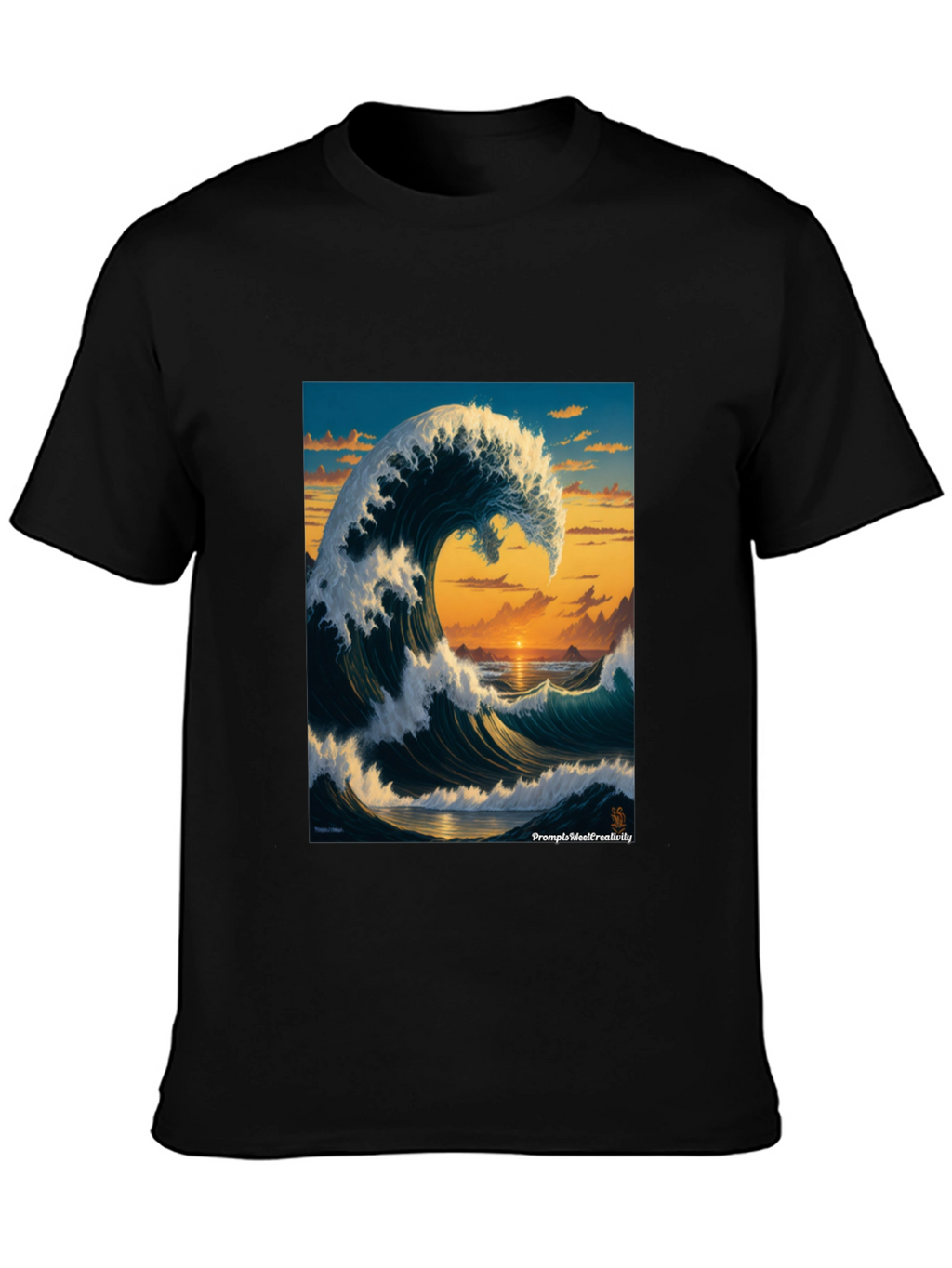 Ocean Wave Graphic Tee
