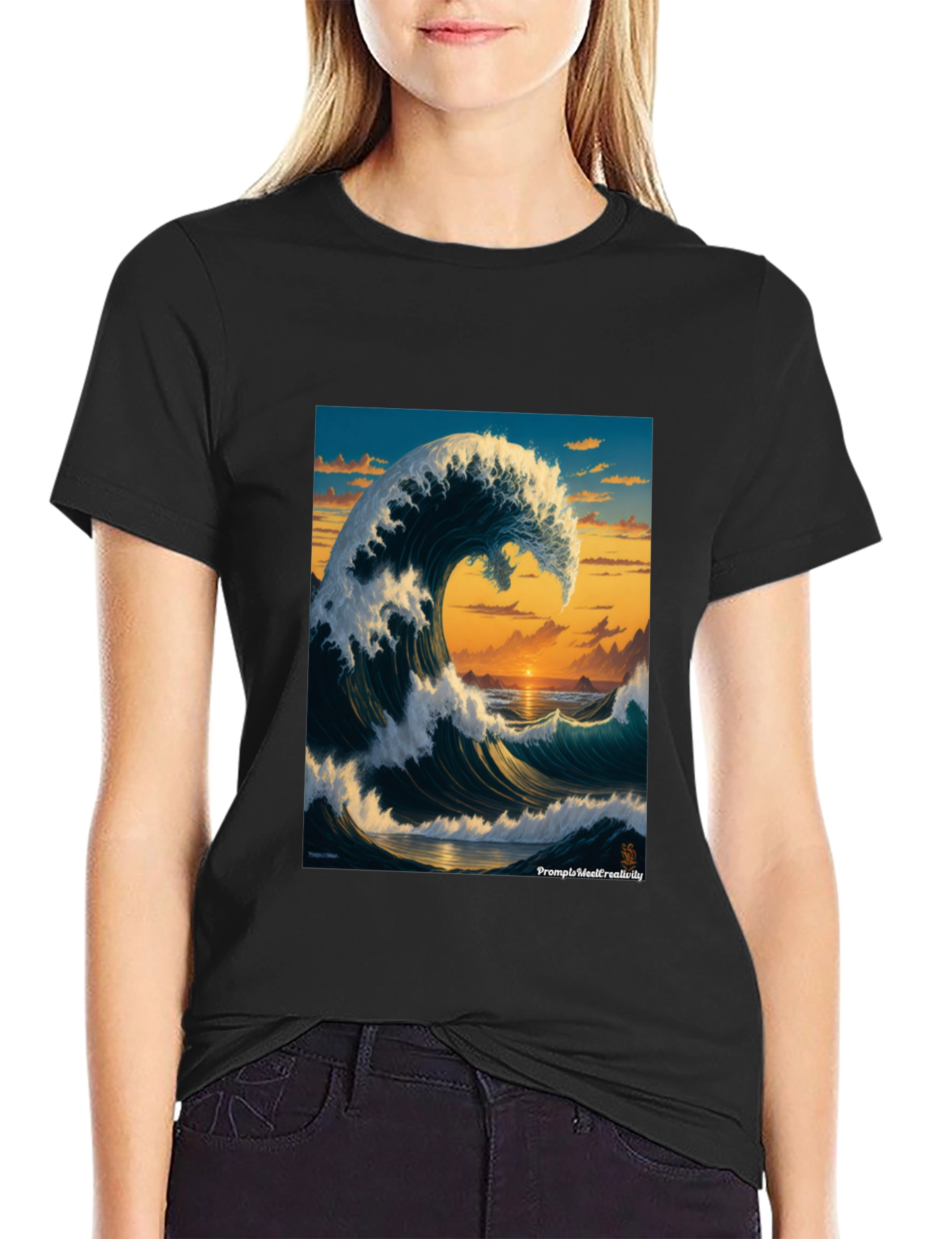 Ocean Wave Graphic Tee