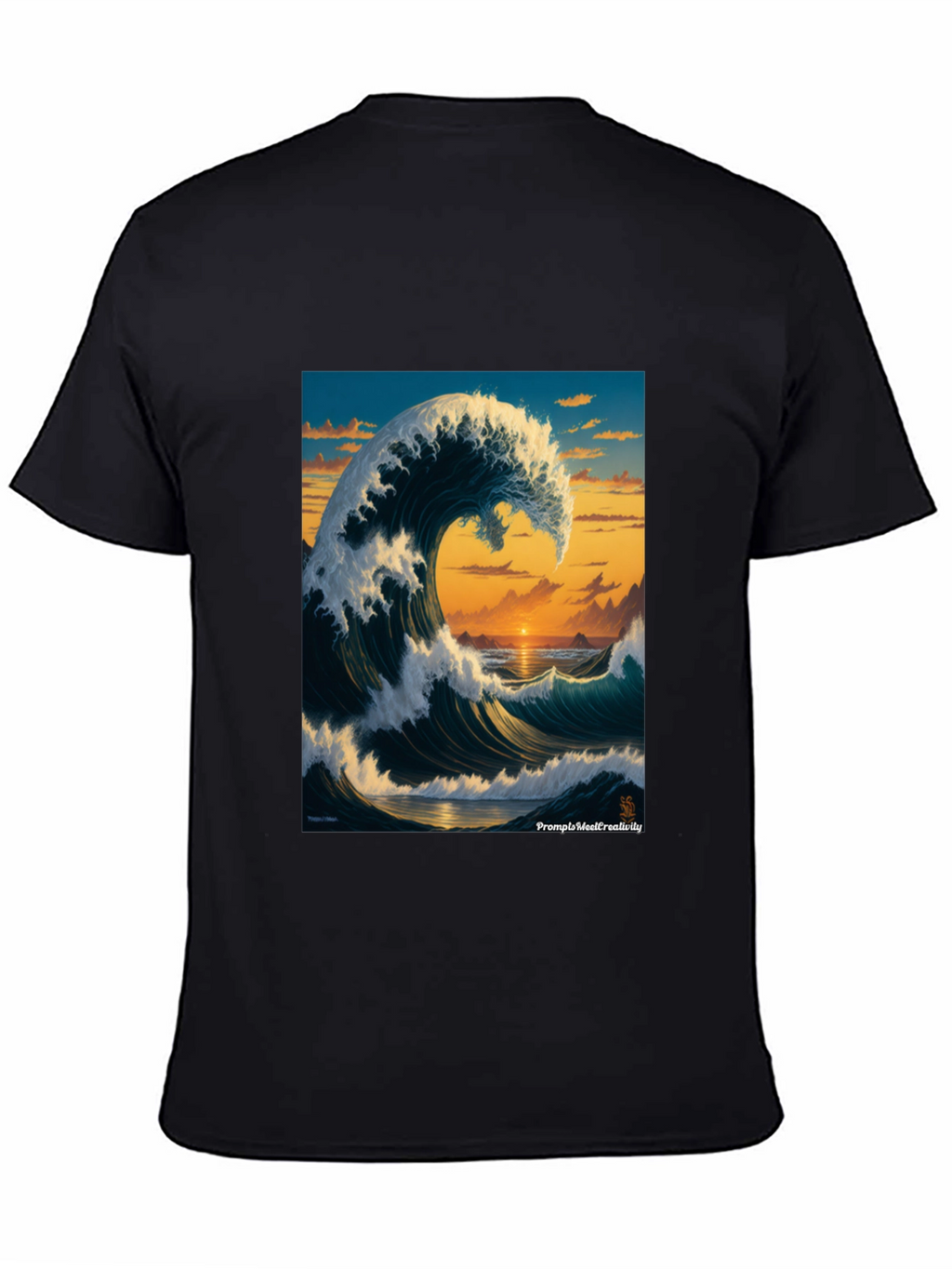 Ocean Wave Graphic Tee