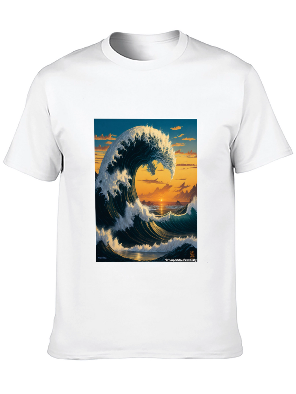 Ocean Wave Graphic Tee