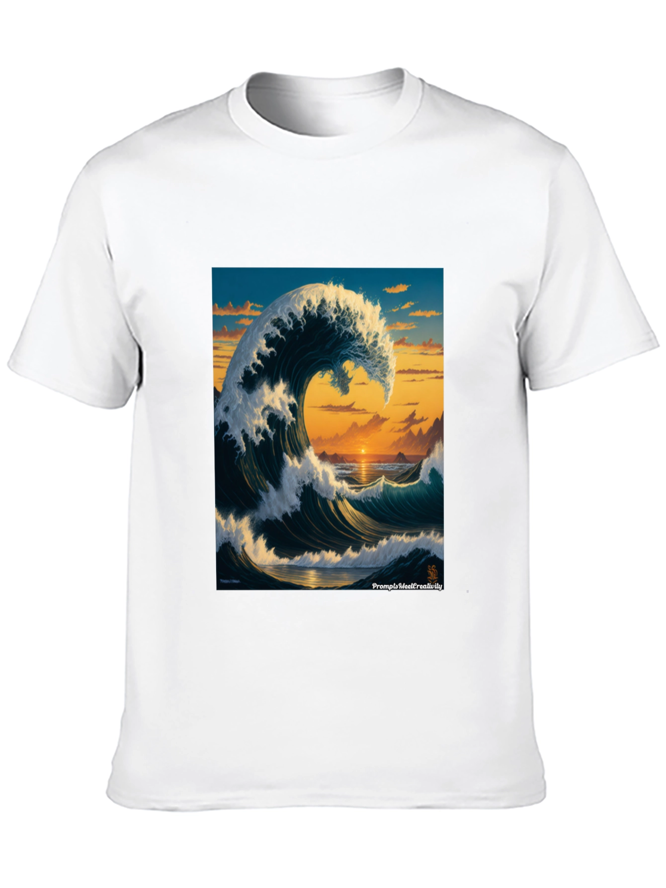 Ocean Wave Graphic Tee