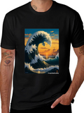 Ocean Wave Graphic Tee