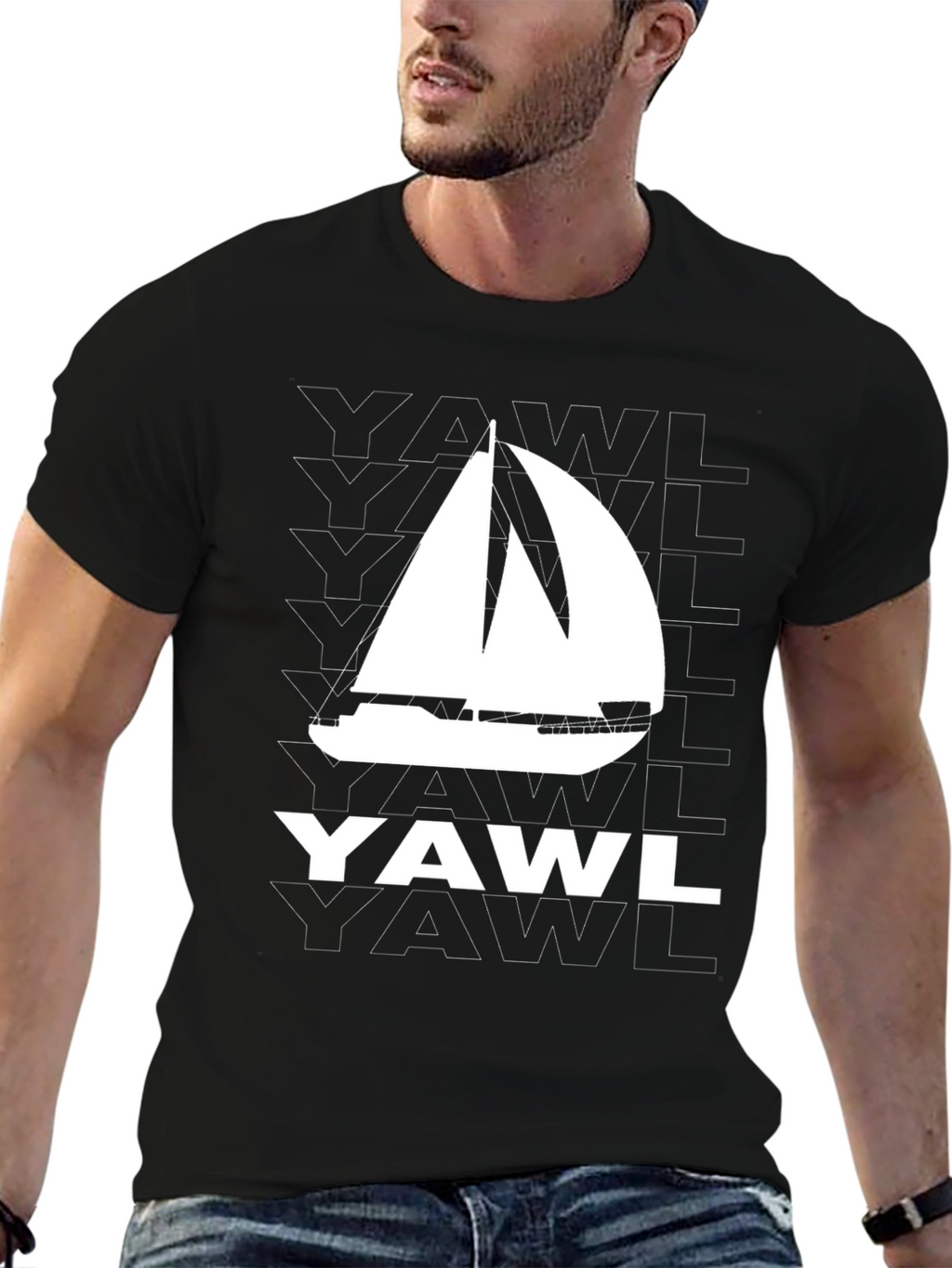 YAWL Boat Graphic T-Shirt