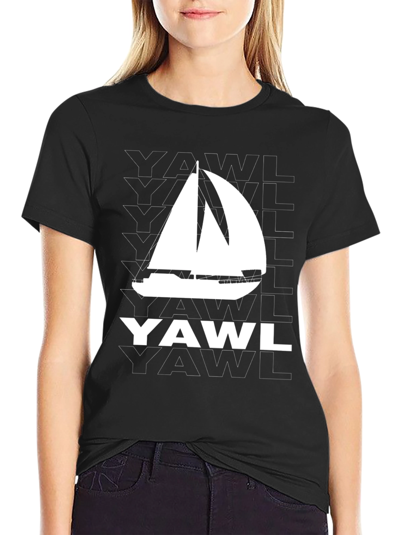 YAWL Boat Graphic T-Shirt