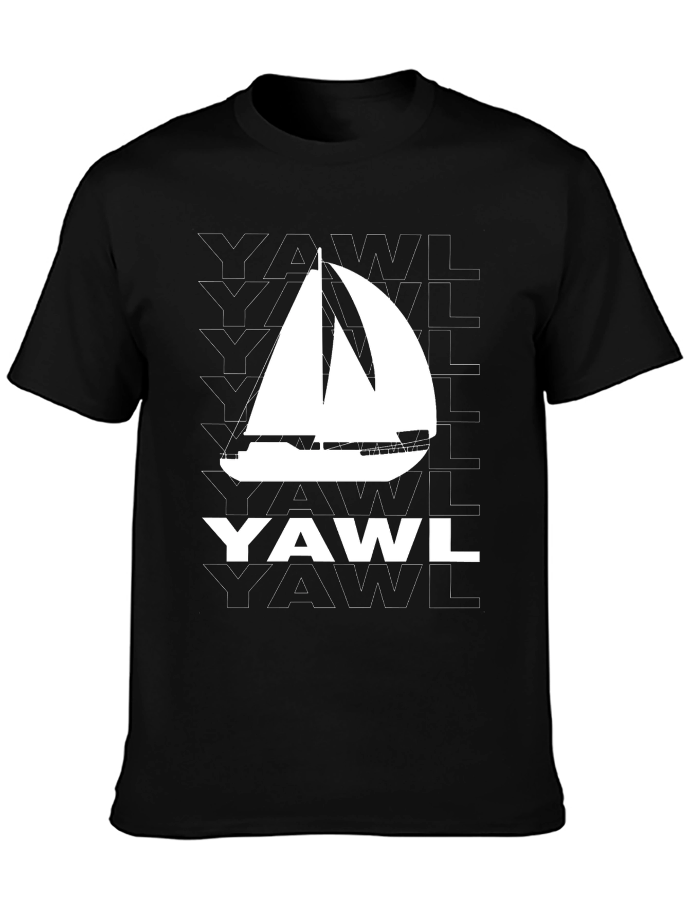 YAWL Boat Graphic T-Shirt
