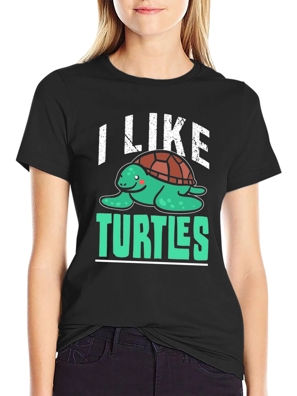 I Like Turtles T-Shirt - Cute Graphic Tee