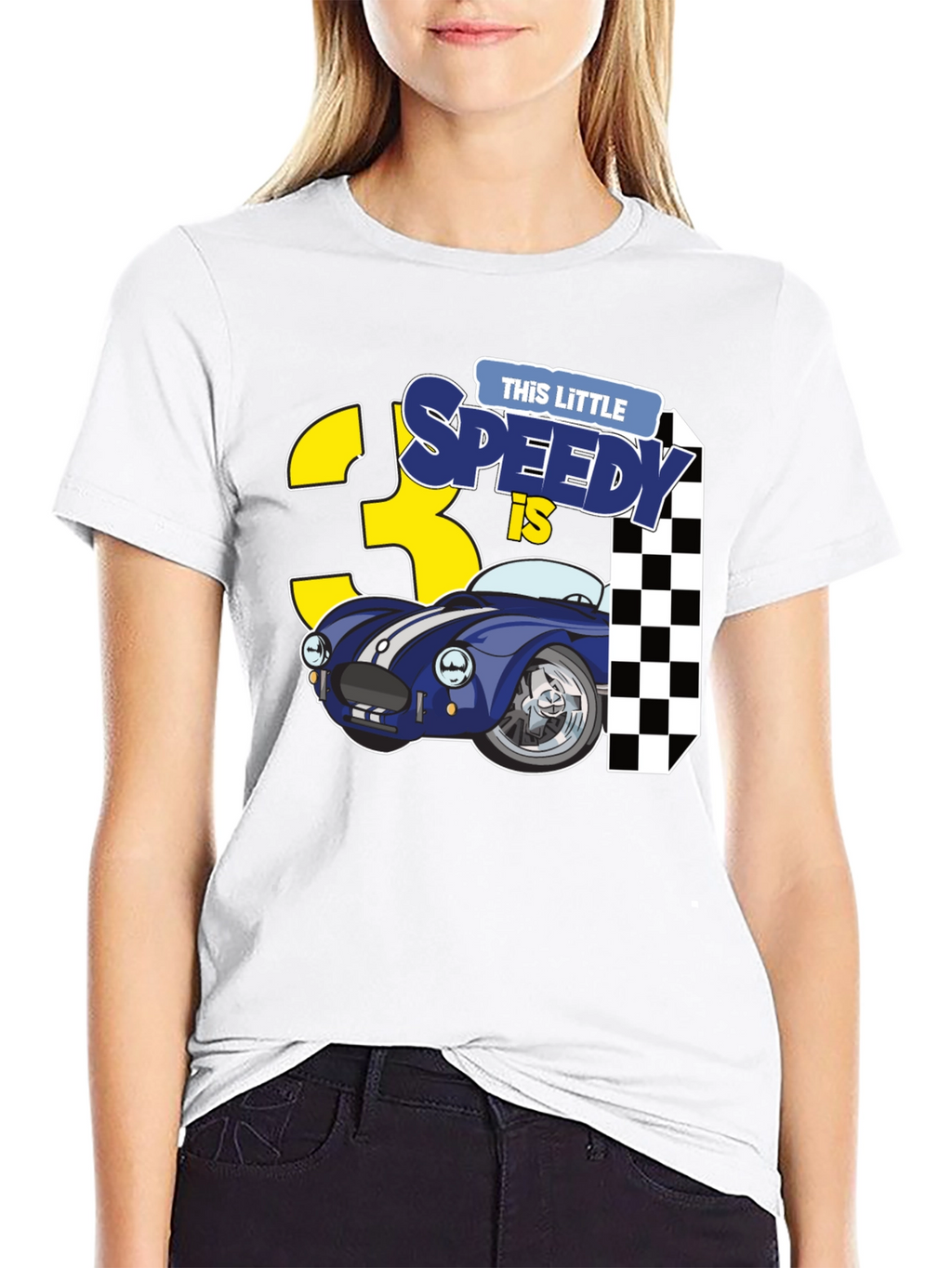 Little Speedy 3rd Birthday Boys T-Shirt