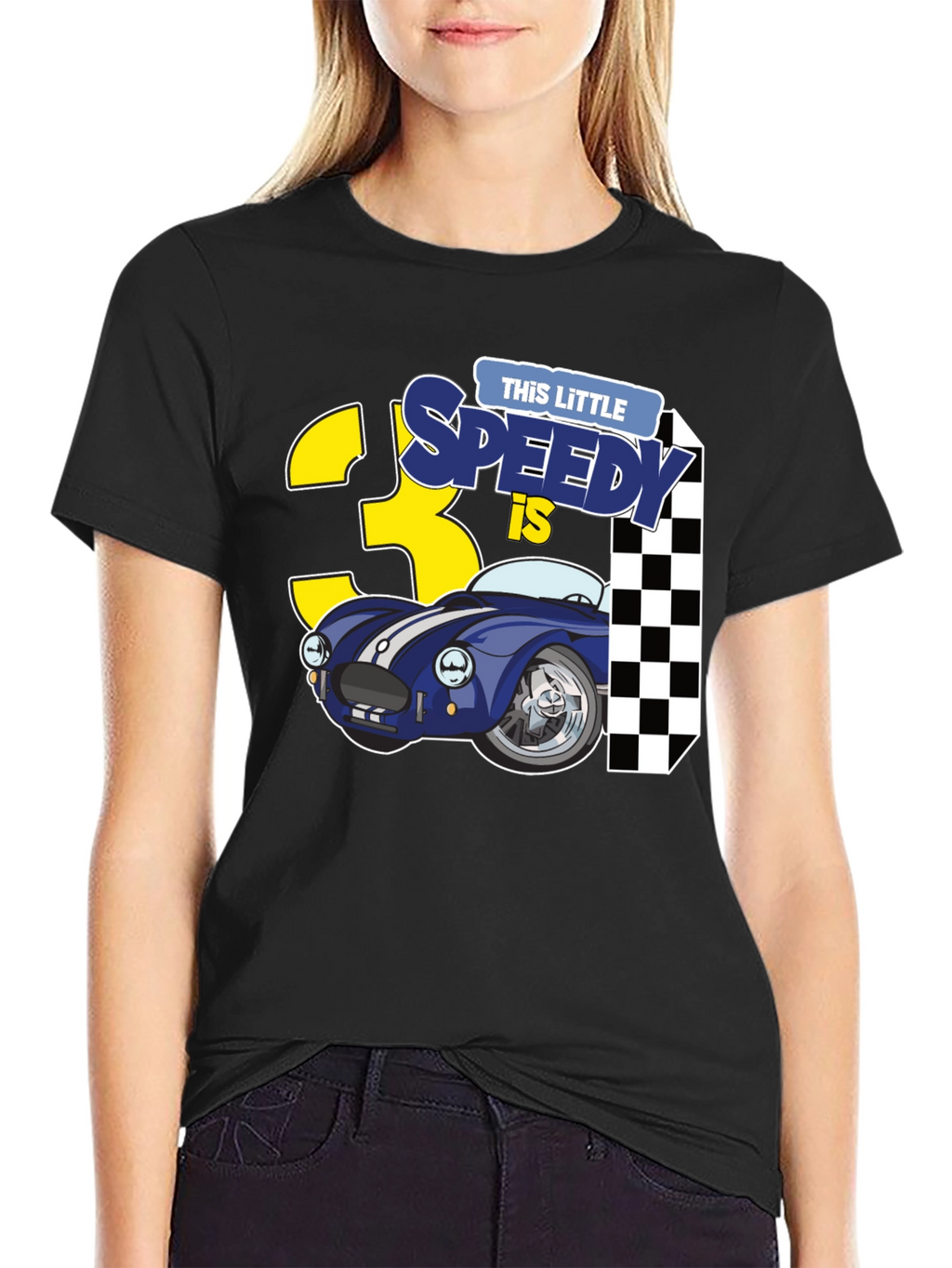 Little Speedy 3rd Birthday Boys T-Shirt