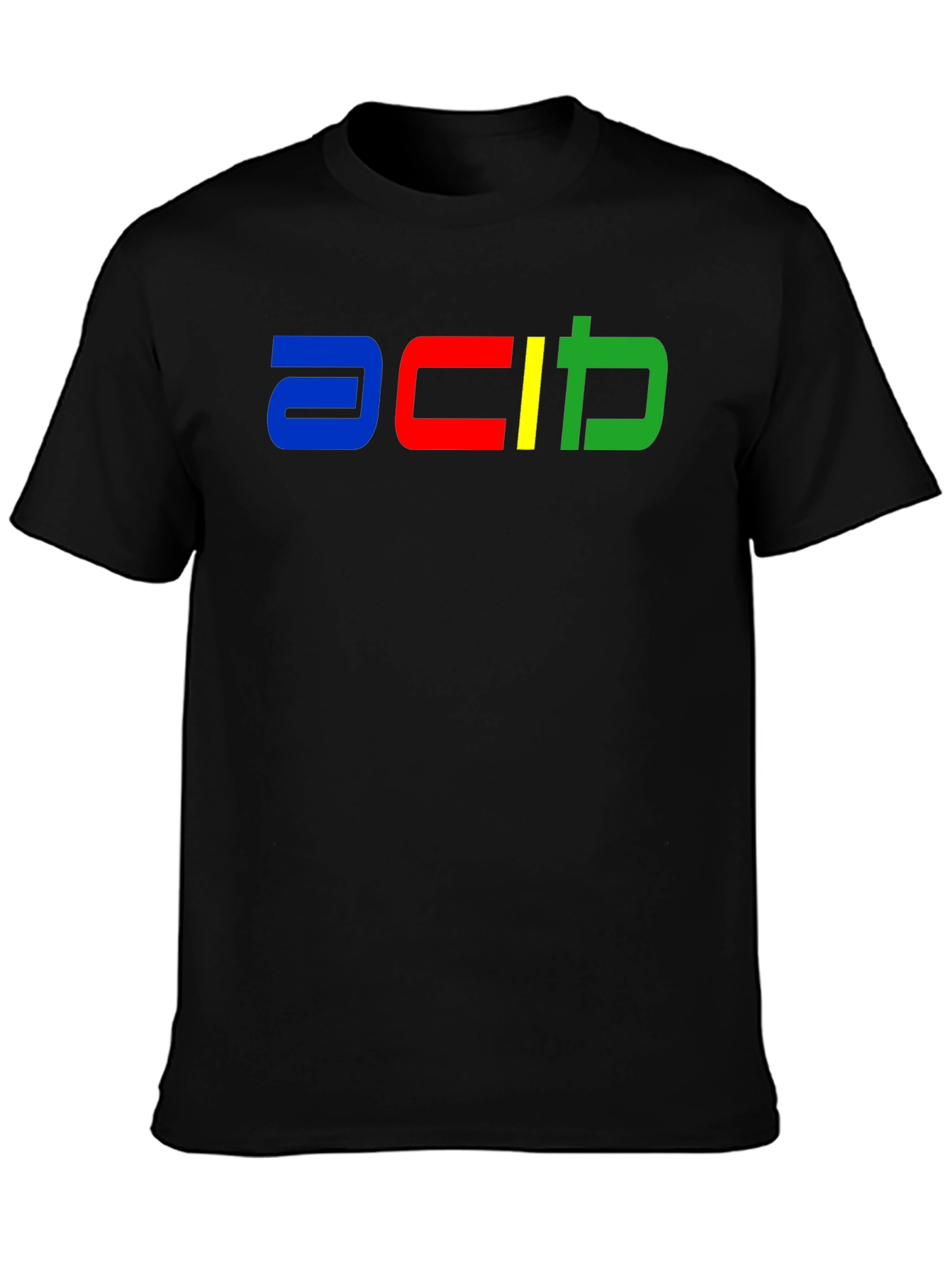 Retro Pixel Logo T-Shirt - Classic Style