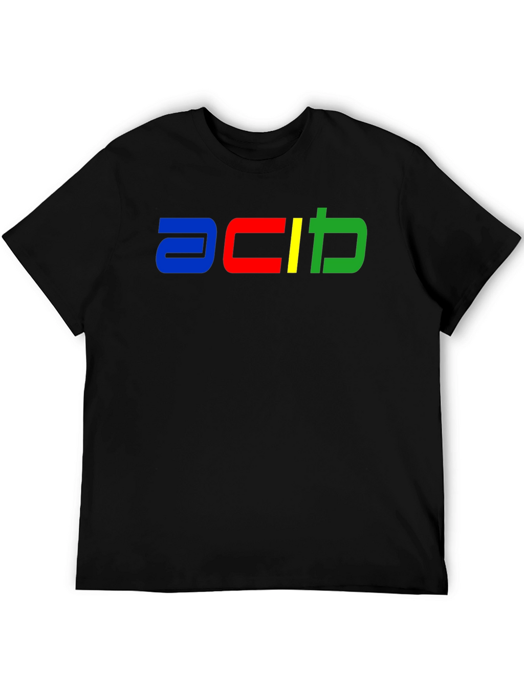 Retro Pixel Logo T-Shirt - Classic Style