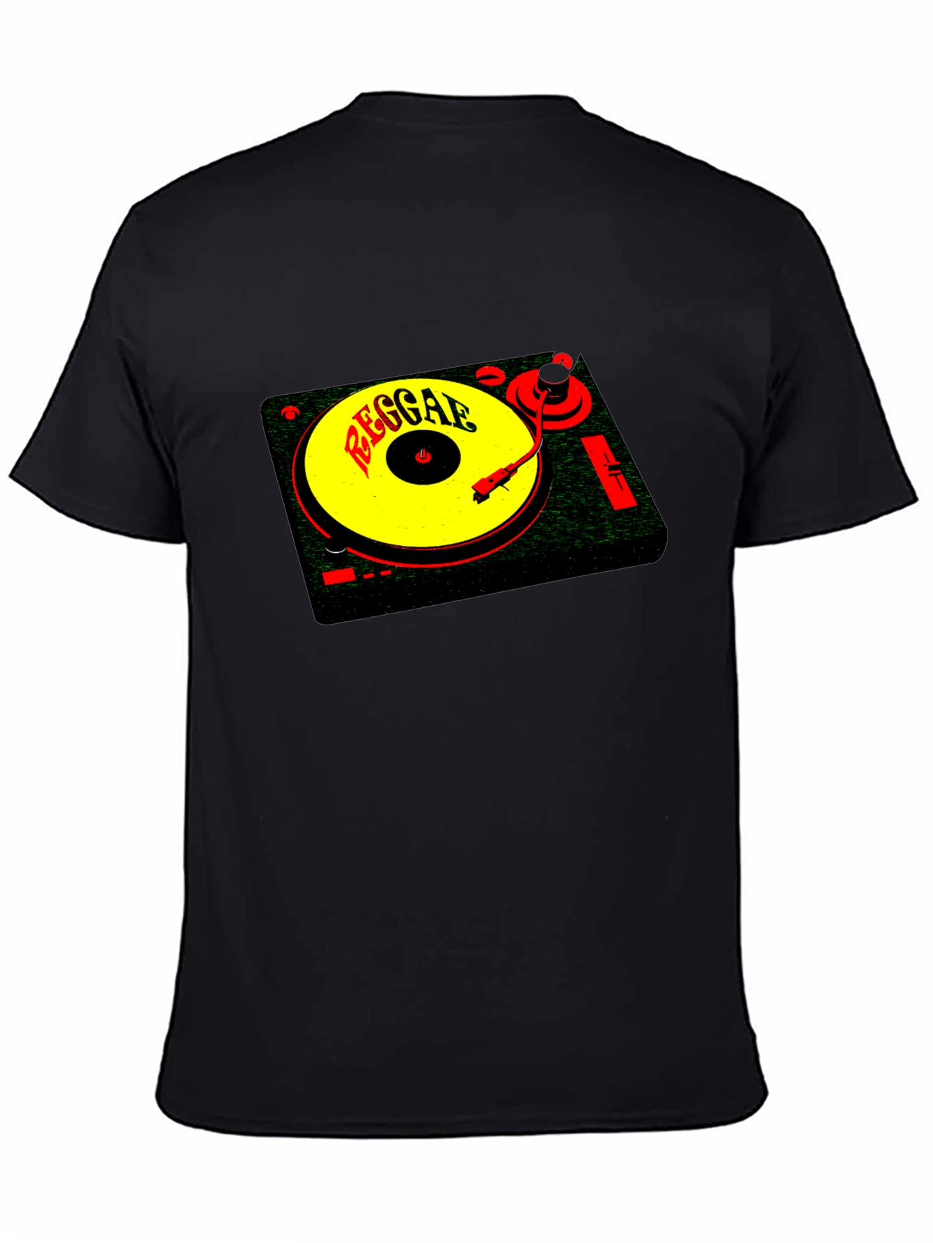 Reggae Music Turntable Graphic T-Shirt