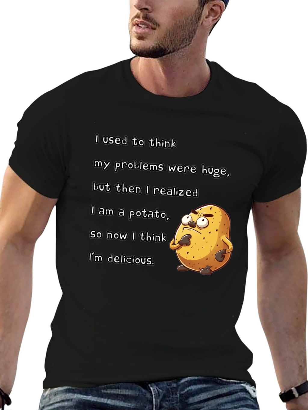 Potato T-Shirt - Funny Graphic Tee