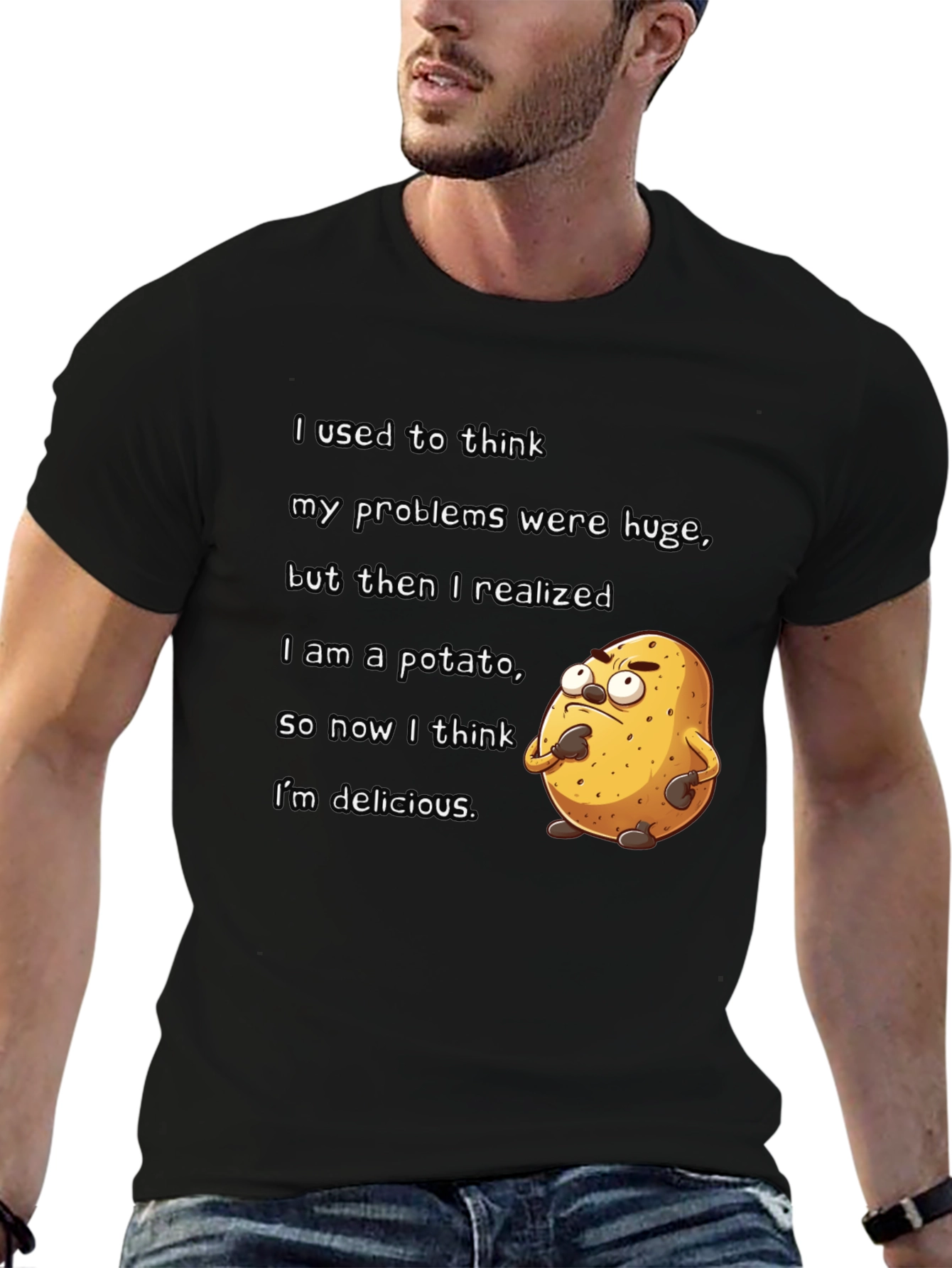 Potato T-Shirt - Funny Graphic Tee