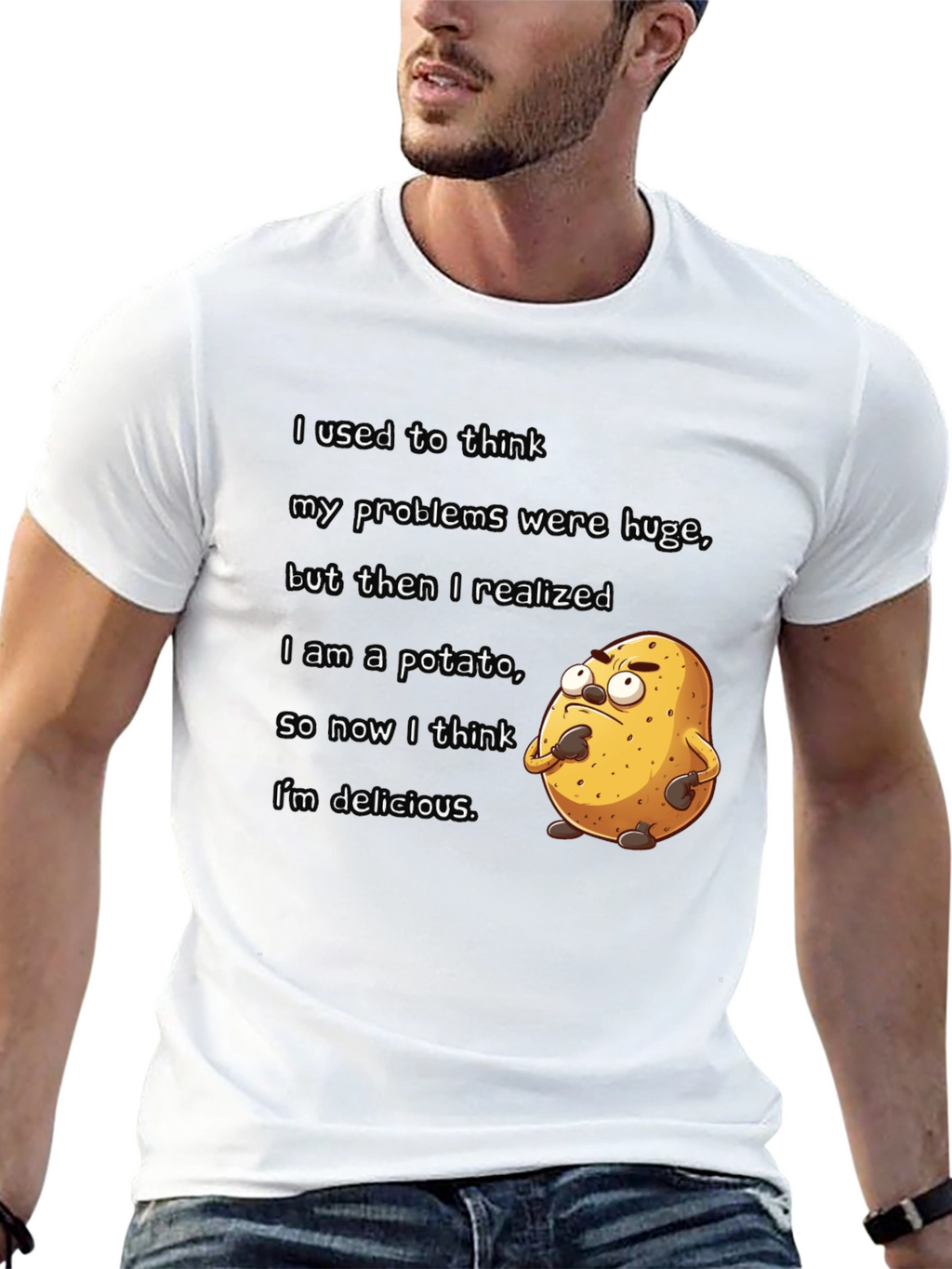 Potato T-Shirt - Funny Graphic Tee
