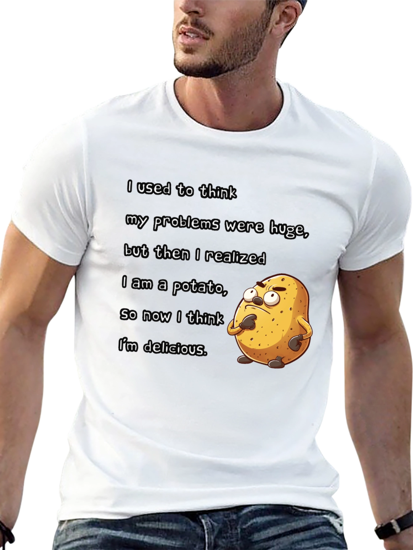 Potato T-Shirt - Funny Graphic Tee